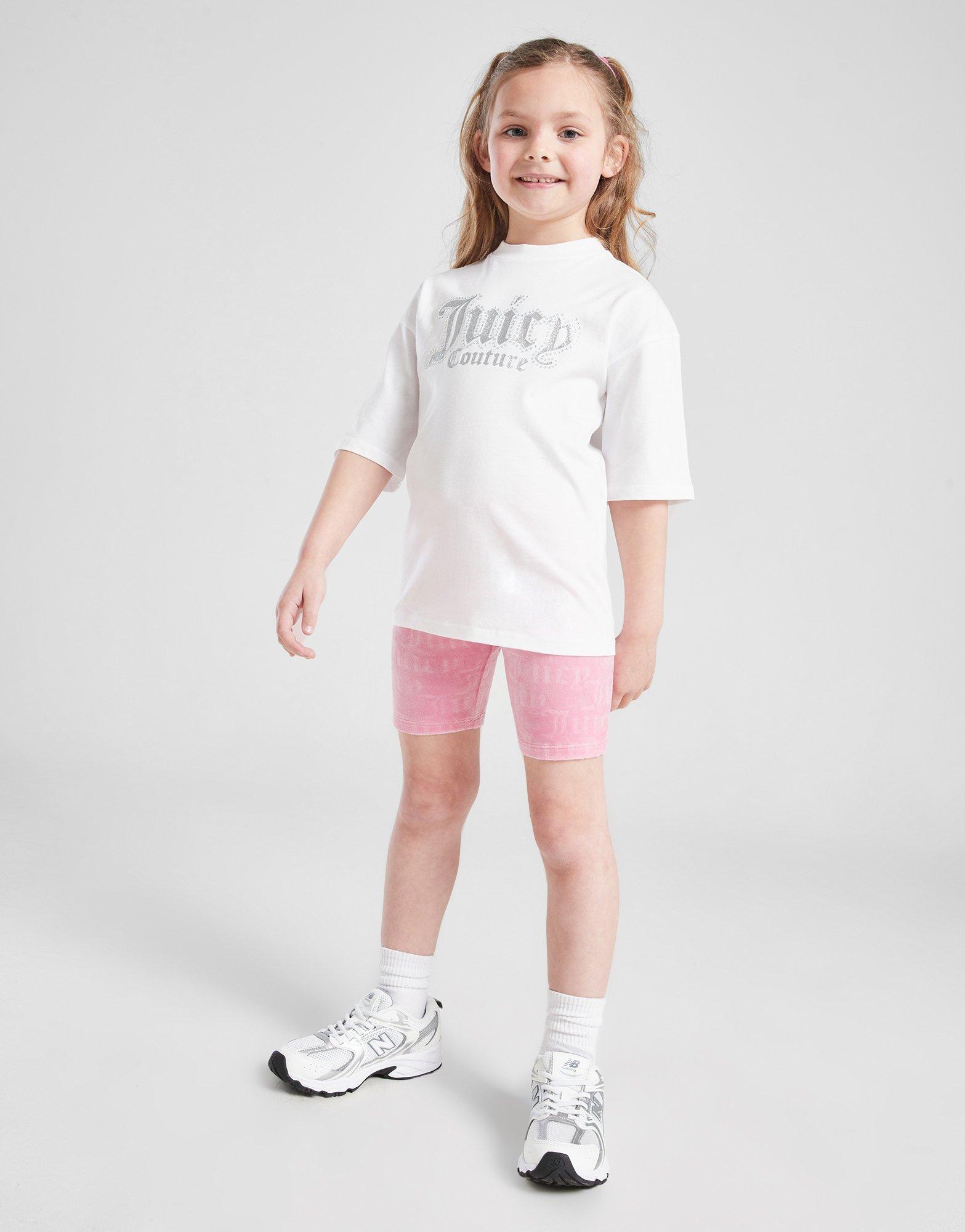 JUICY COUTURE T-Shirt/Mono Radlerhose Set Kleinkinder