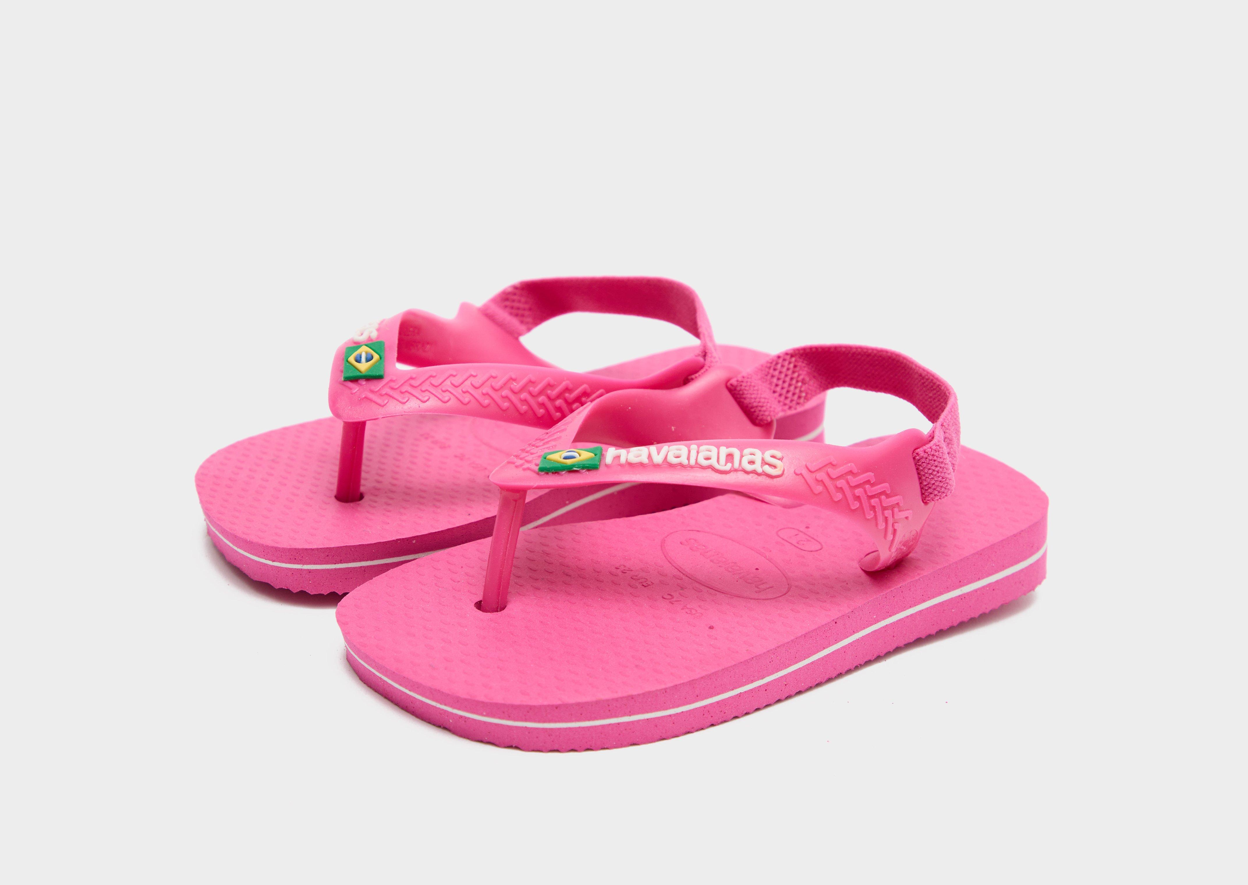 Havaianas Brasil Logo Flip Flops Baby