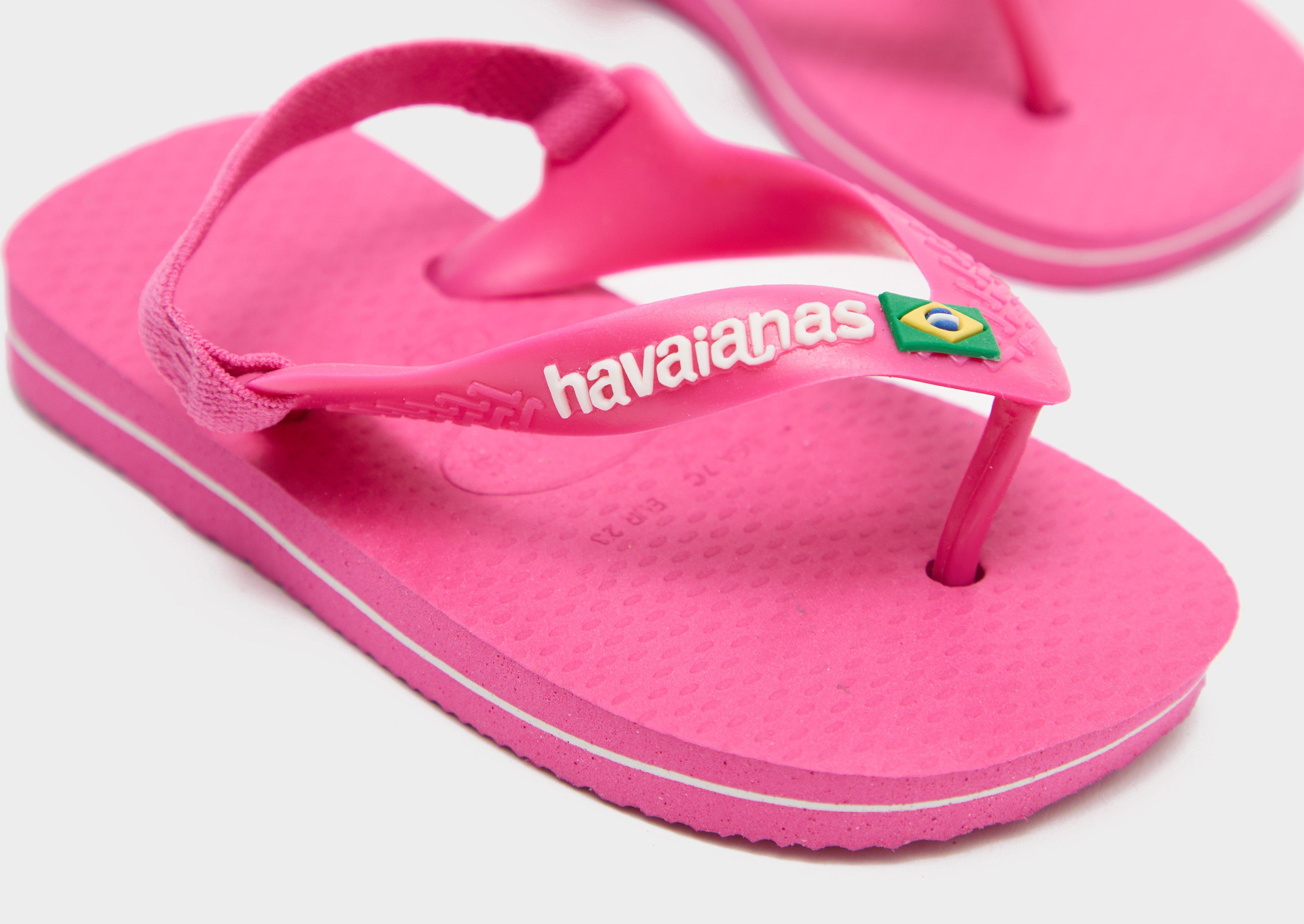 Havaianas Brasil Logo Flip Flops Baby