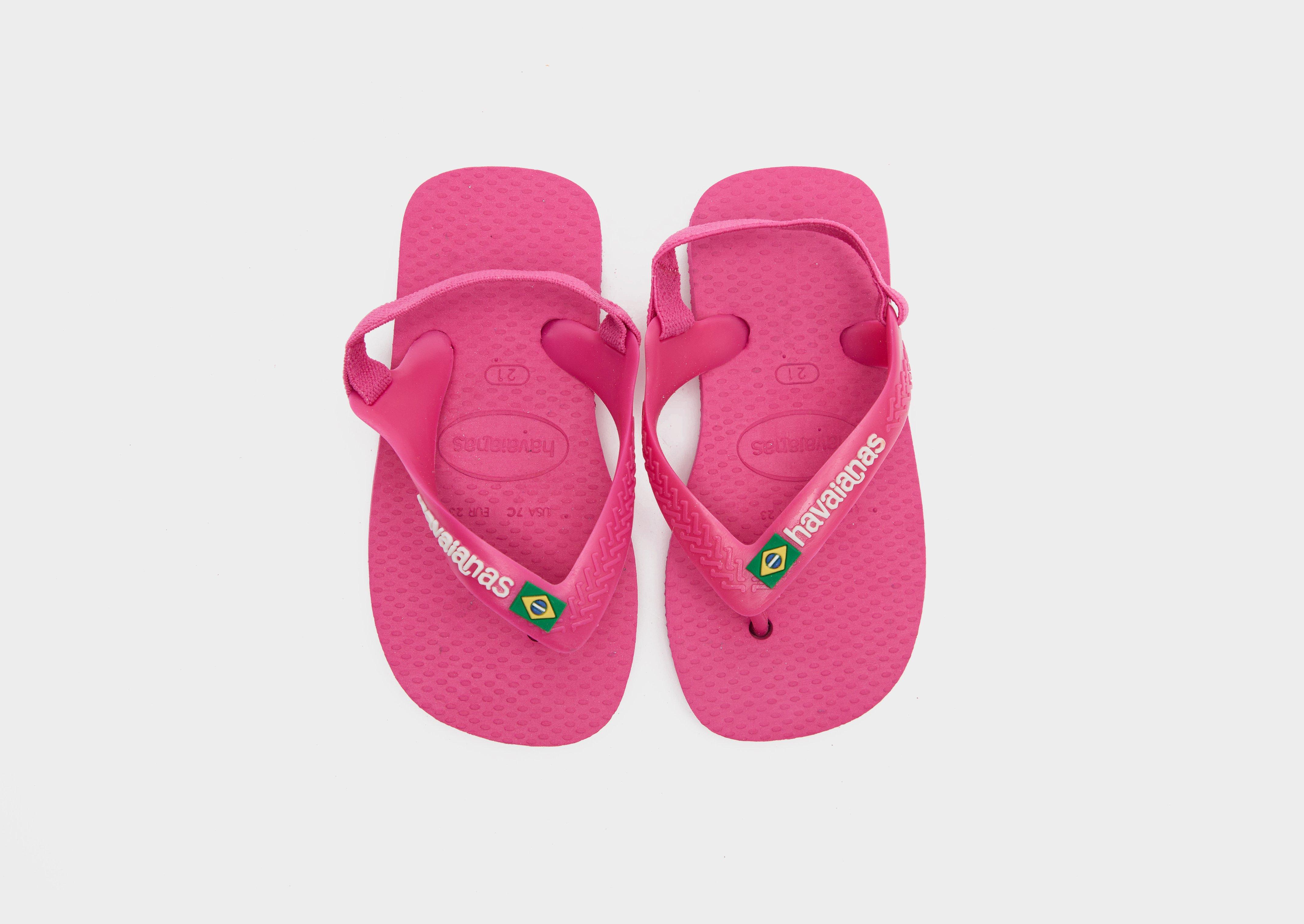 Havaianas Brasil Logo Flip Flops Baby