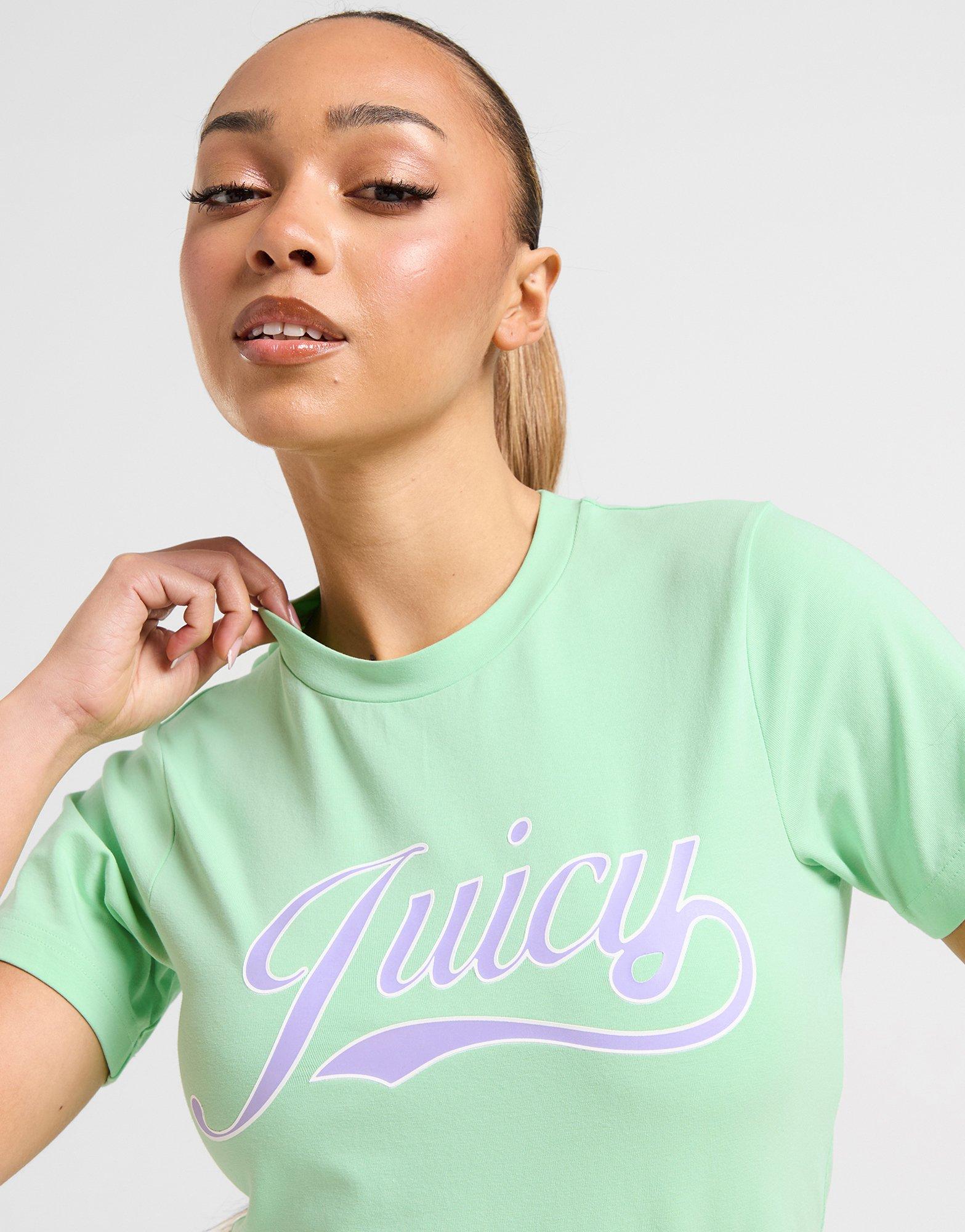 JUICY COUTURE Script Boucle Logo T-Shirt