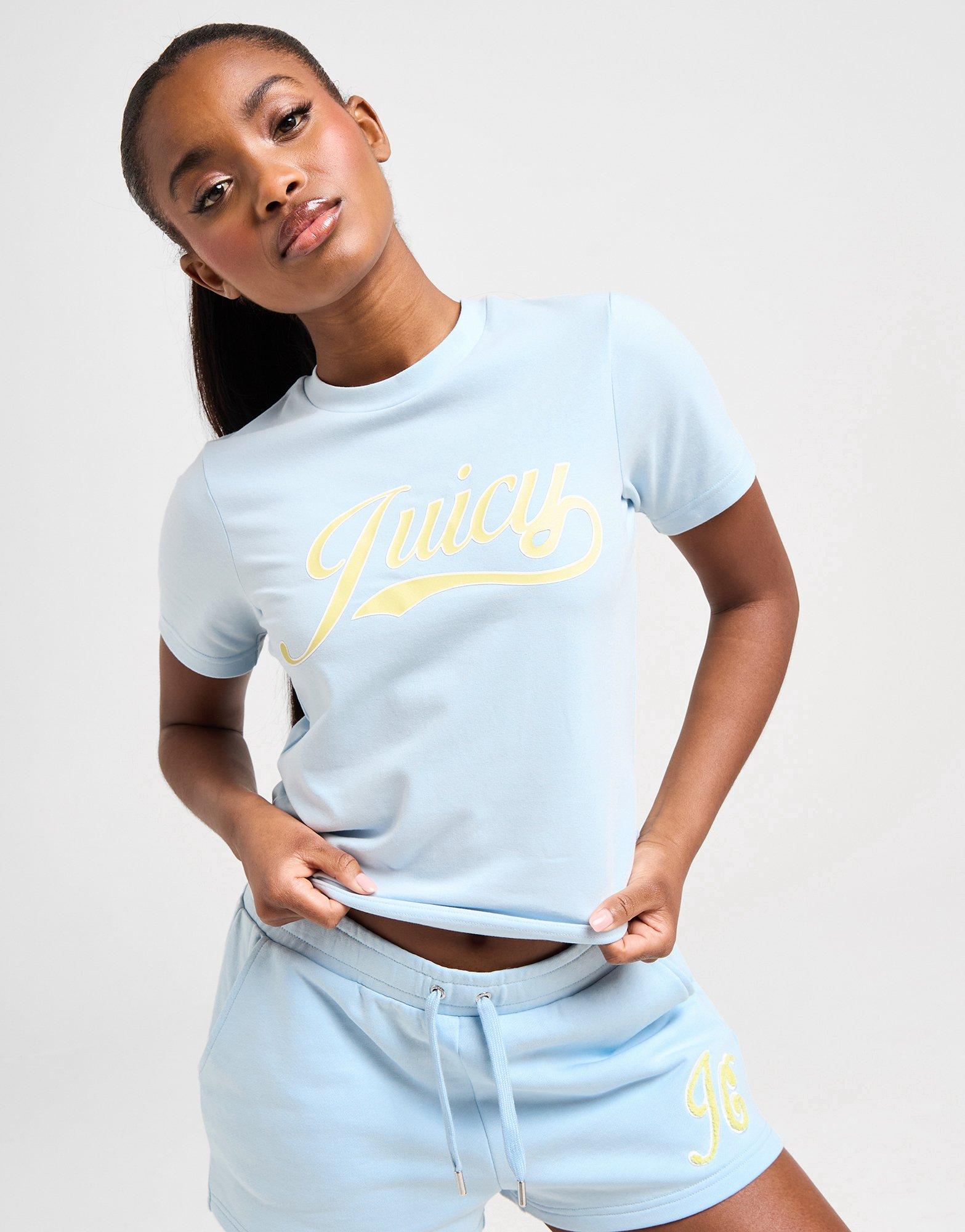 JUICY COUTURE Script Boucle Logo T-Shirt