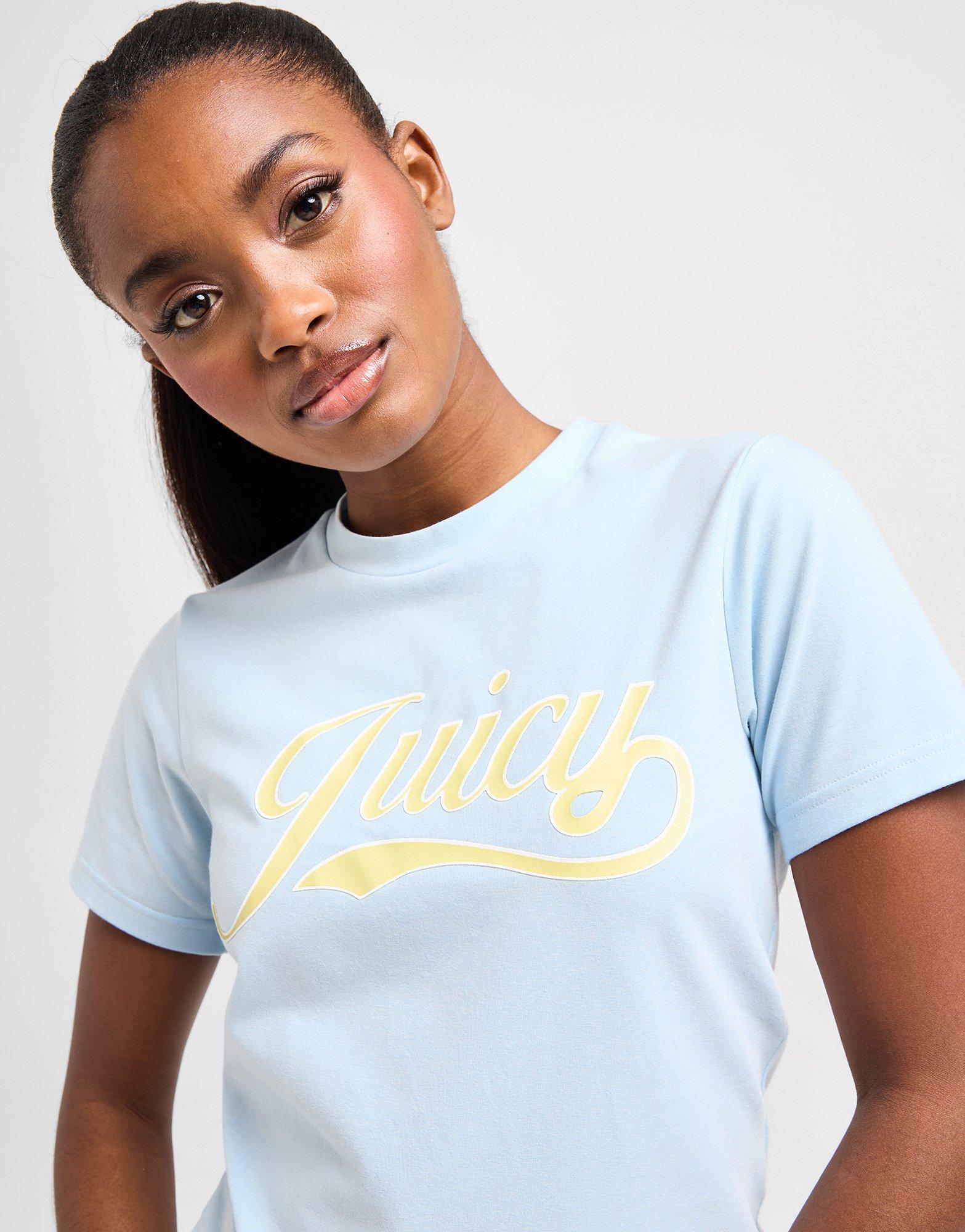 JUICY COUTURE Script Boucle Logo T-Shirt
