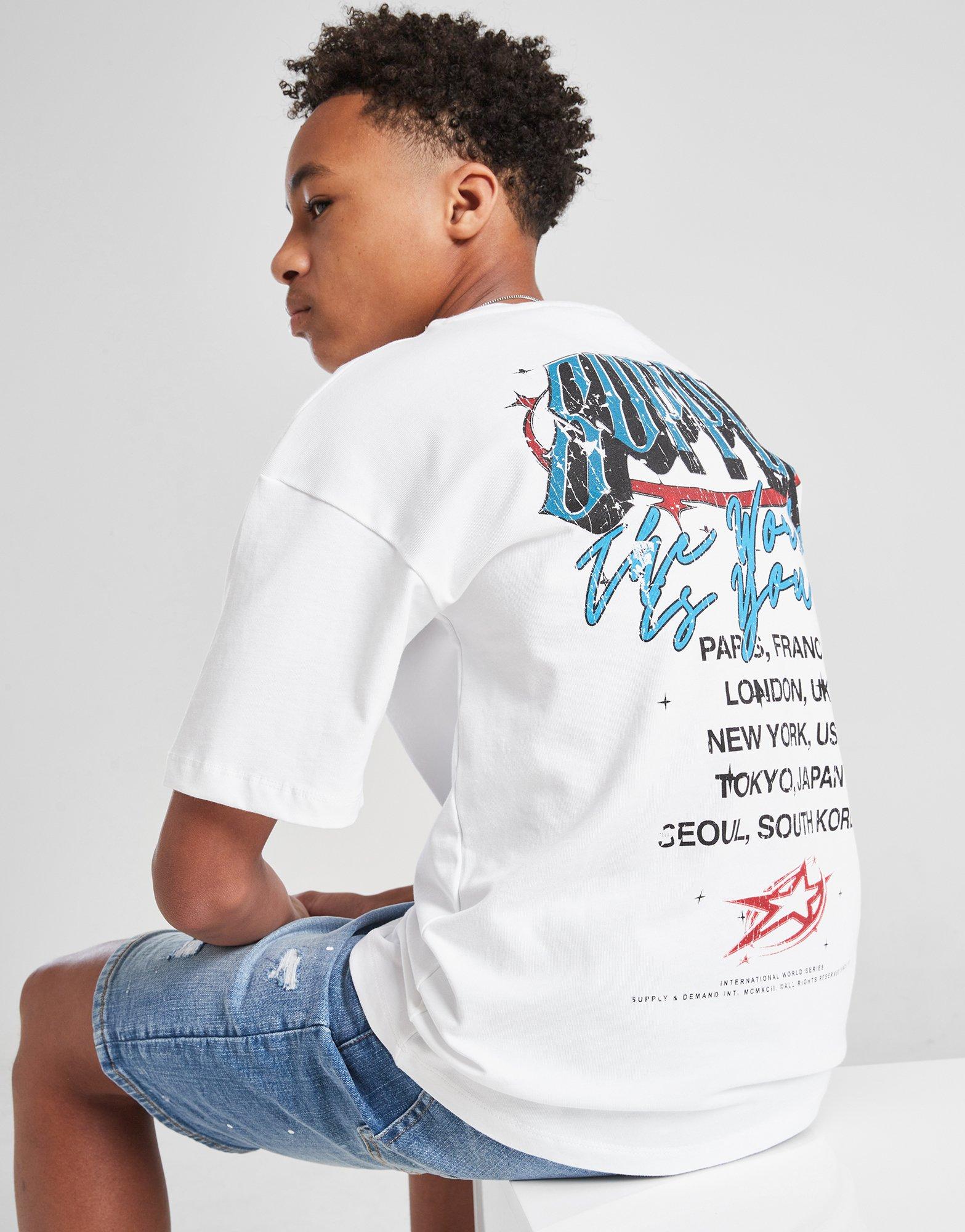 Supply & Demand Chrome Star T-Shirt Kinder