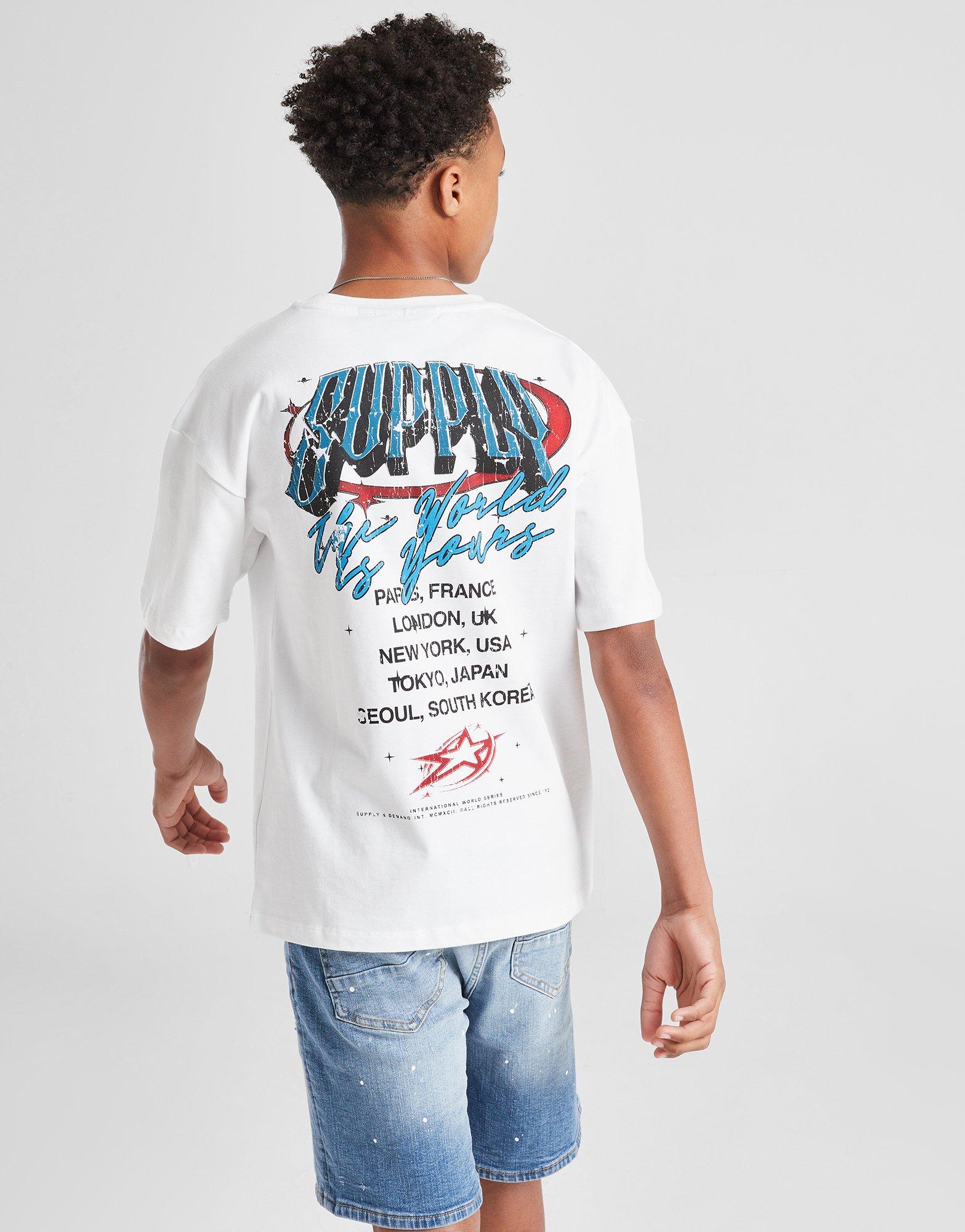 Supply & Demand Chrome Star T-Shirt Kinder