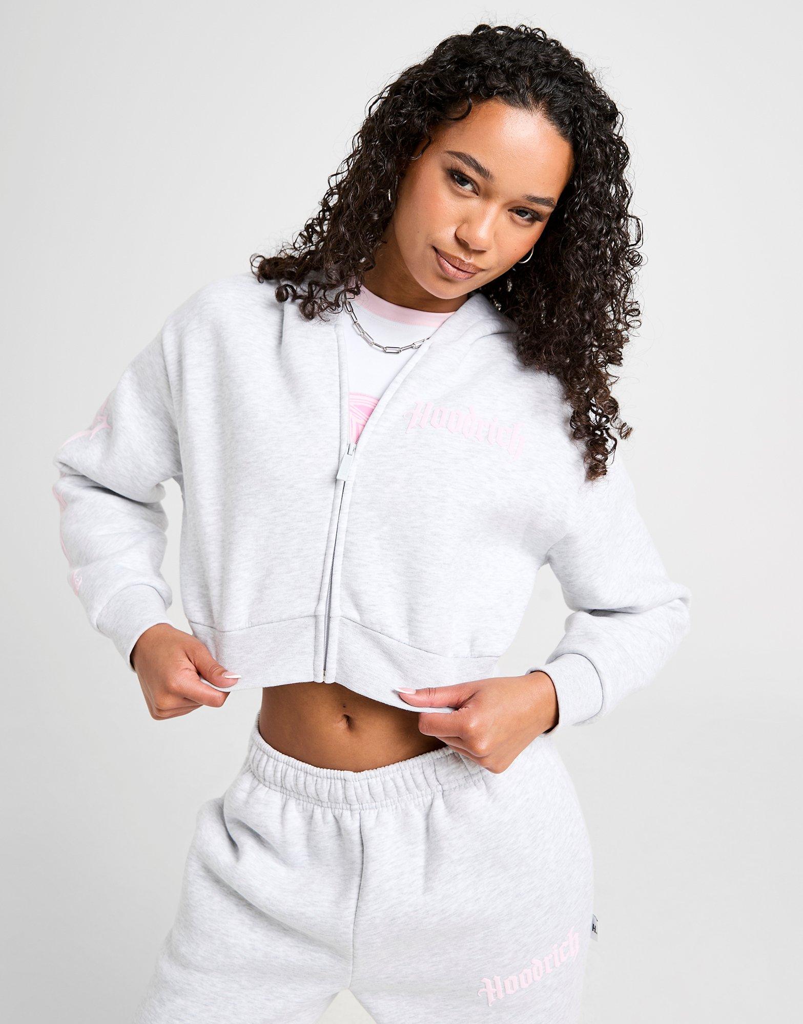 Hoodrich Totum Crop Full Zip Hoodie