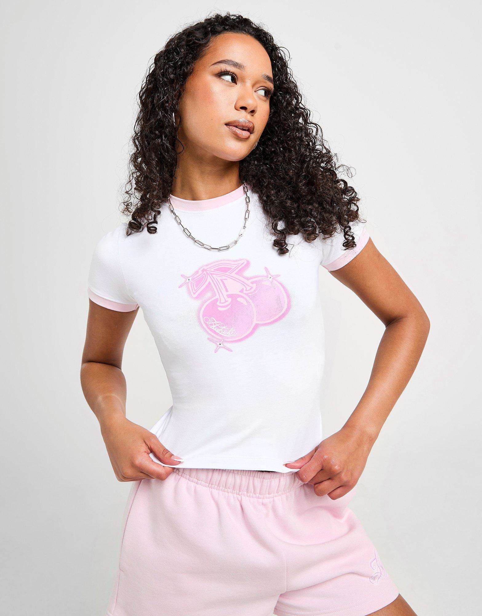 Hoodrich Fuse Cherry Diamante T-Shirt