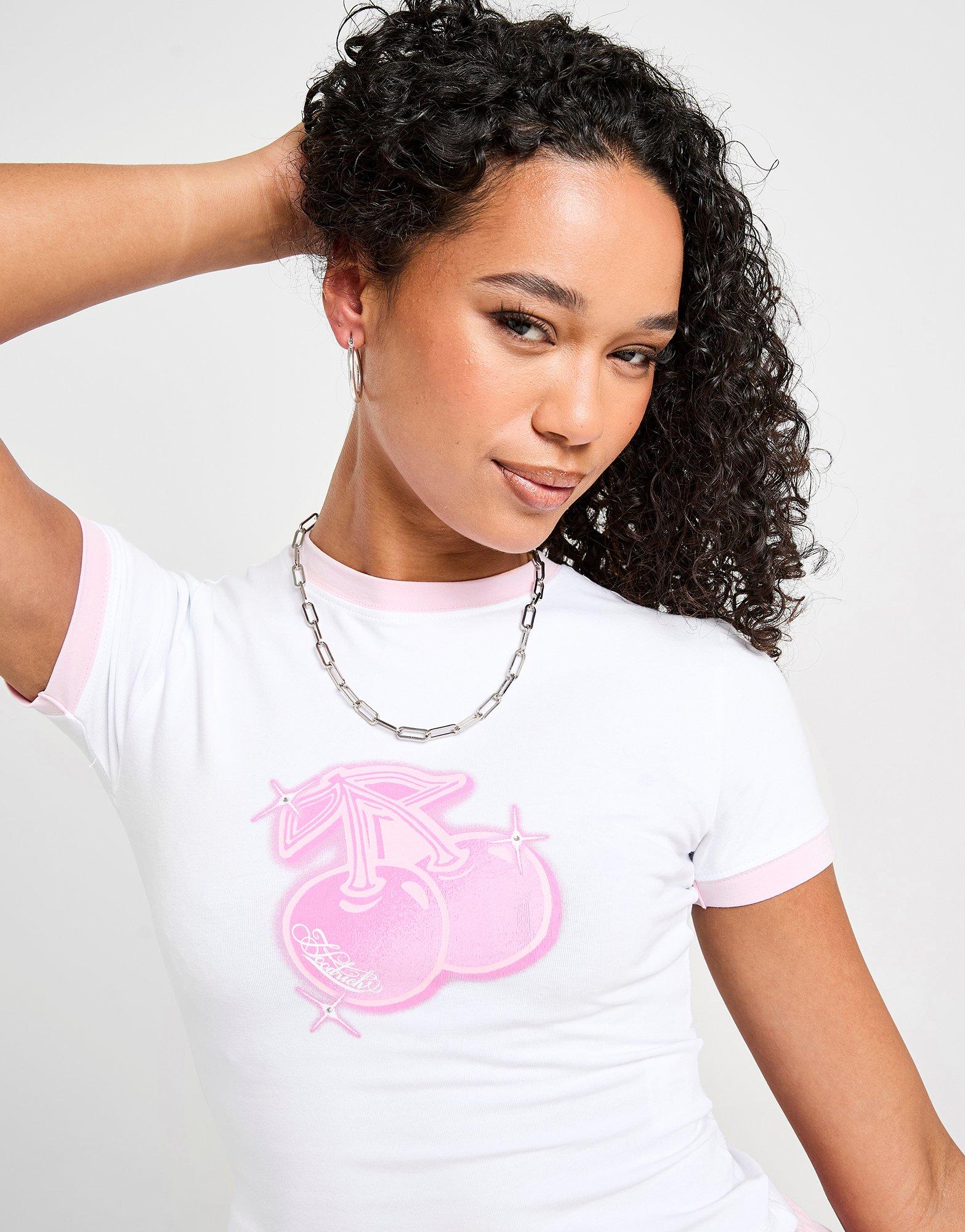 Hoodrich Fuse Cherry Diamante T-Shirt