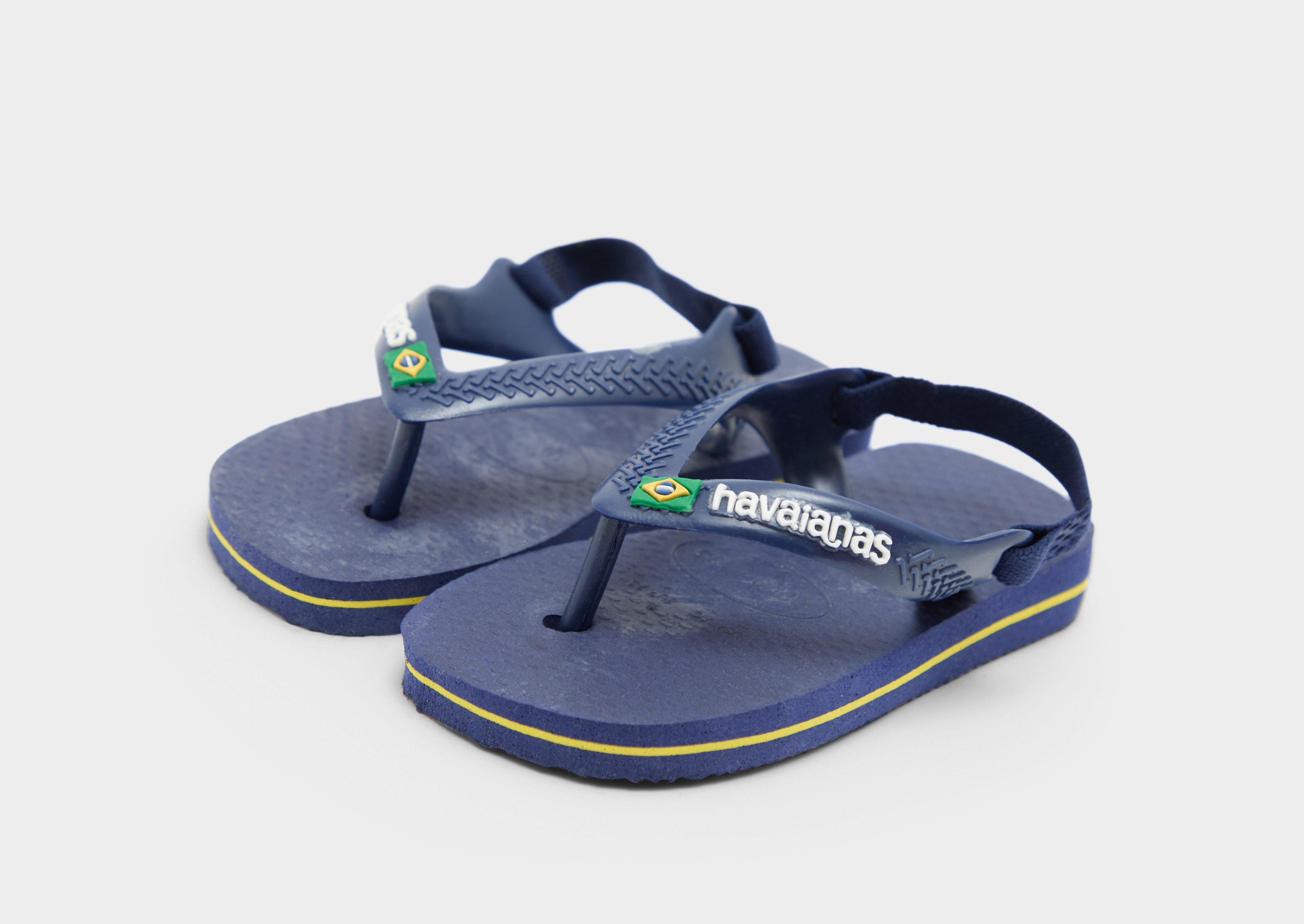 Havaianas Brasil Logo Flip Flops Baby