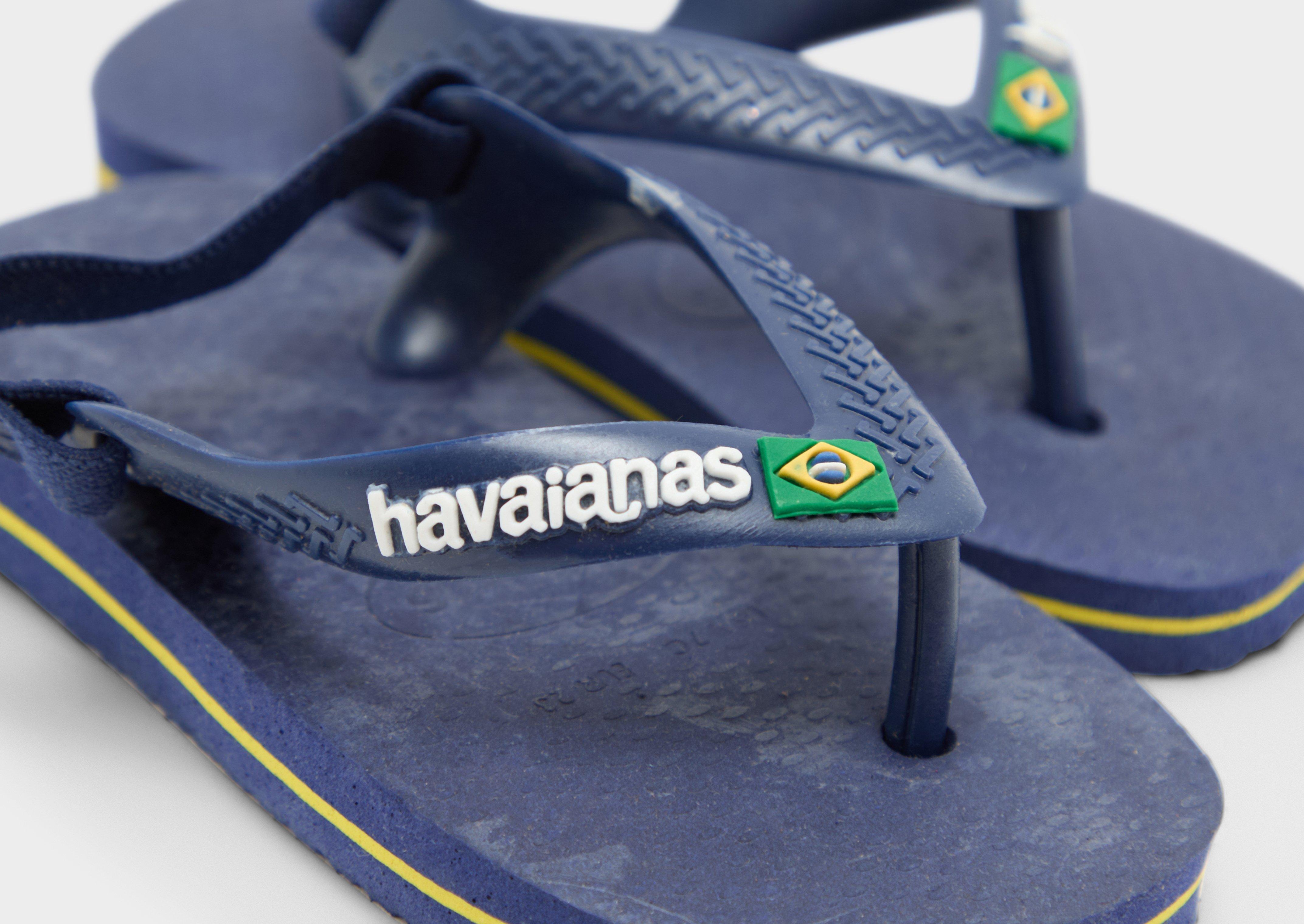 Havaianas Brasil Logo Flip Flops Baby