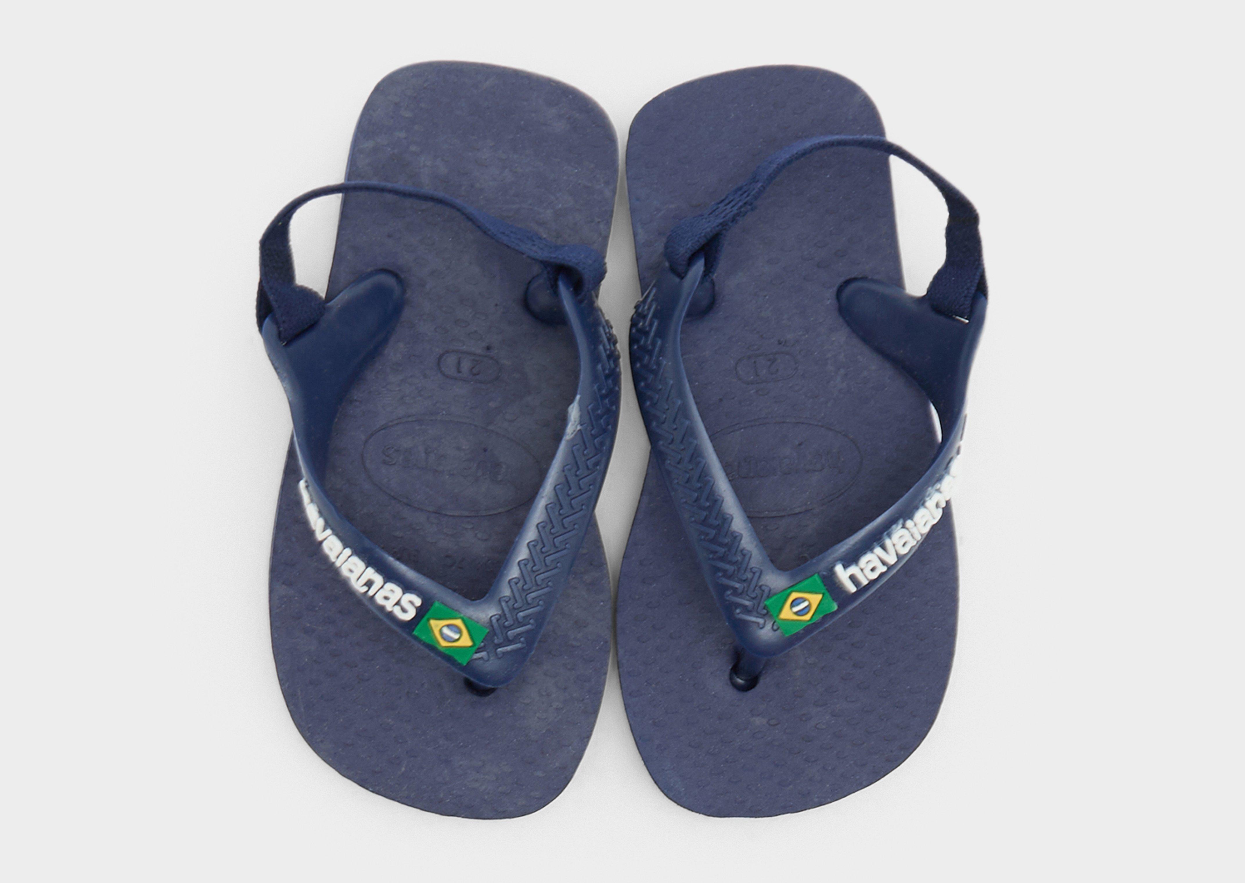 Havaianas Brasil Logo Flip Flops Baby