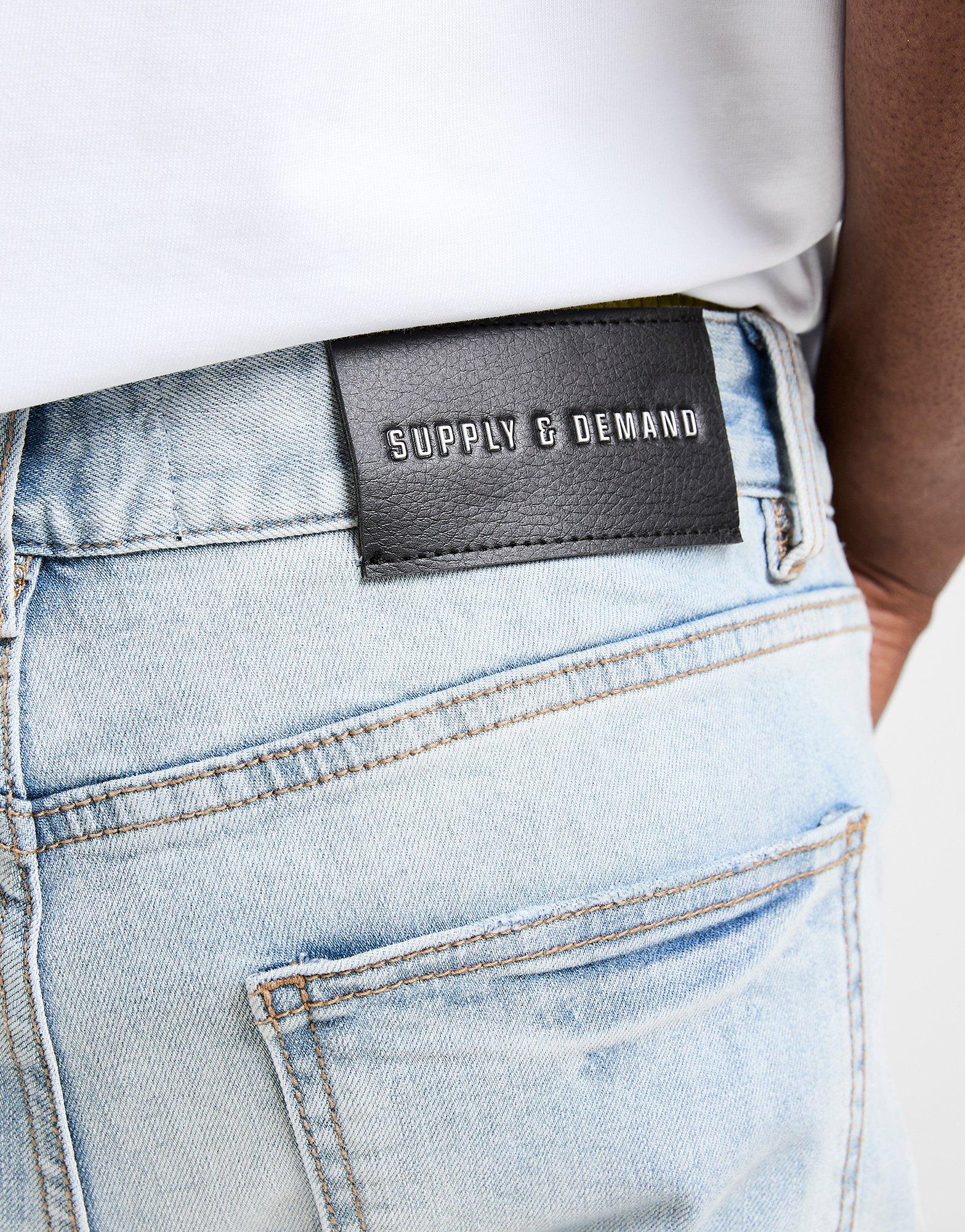 Supply & Demand Washed Core Slim Jeans
