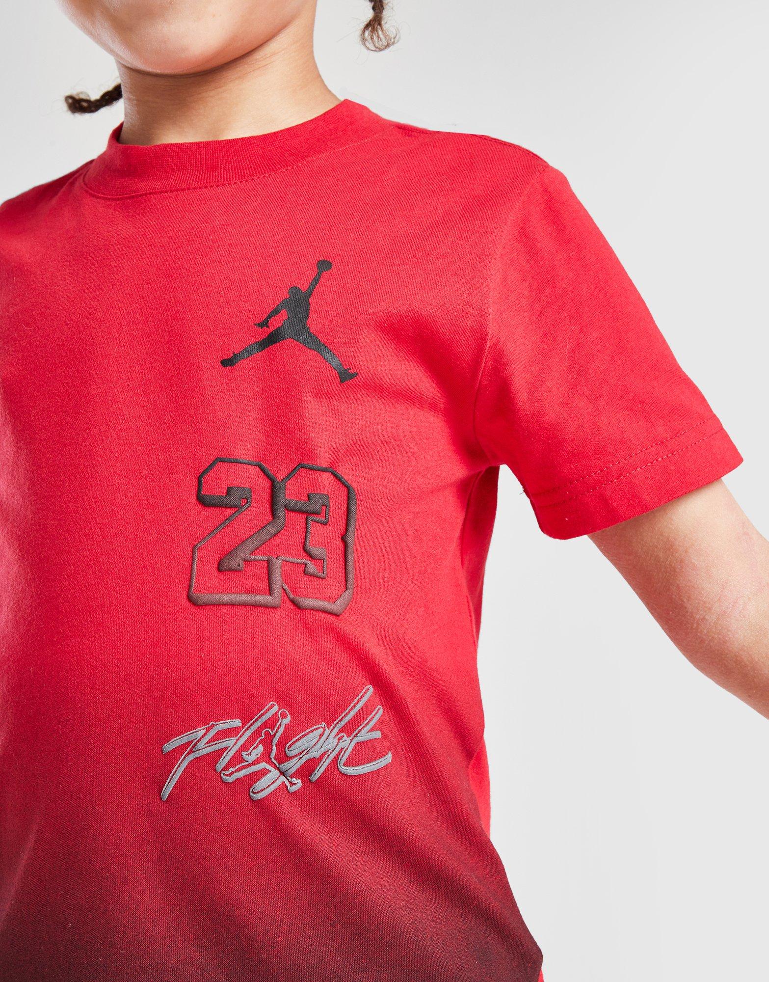 Jordan Jumpman Shot T-Shirt/Shorts Set Children Jordan Jumpman Shot T-Shirt/Shorts Set Children