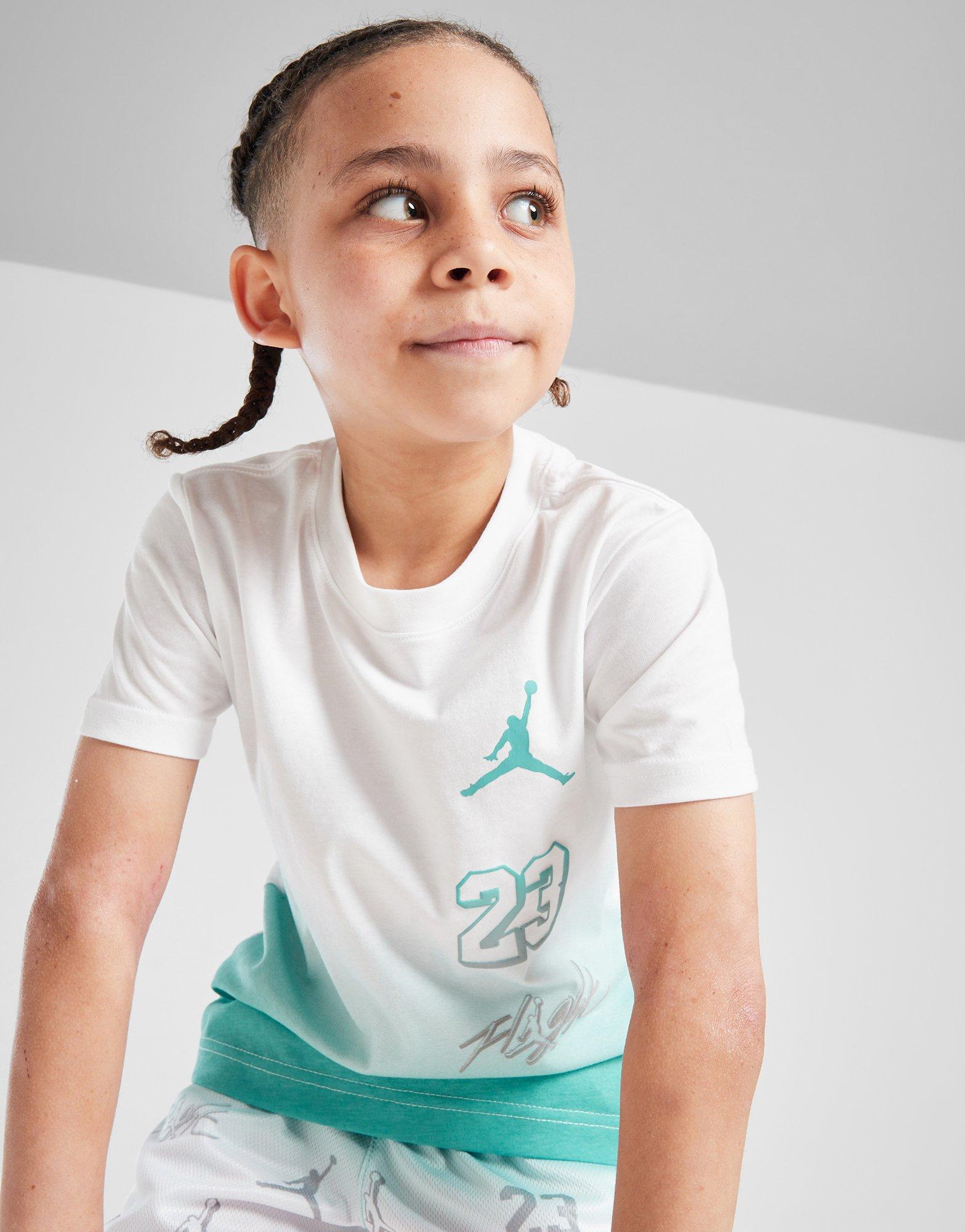 Jordan Jumpman Shot T-Shirt/Shorts Set Children Jordan Jumpman Shot T-Shirt/Shorts Set Children