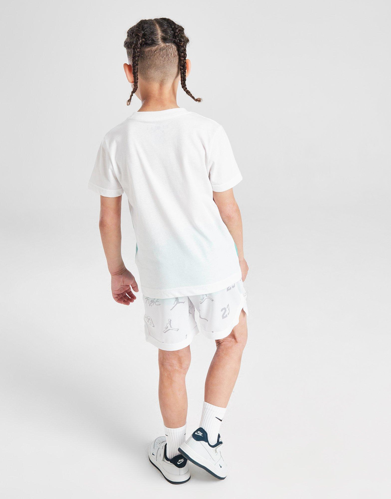 Jordan Jumpman Shot T-Shirt/Shorts Set Children Jordan Jumpman Shot T-Shirt/Shorts Set Children