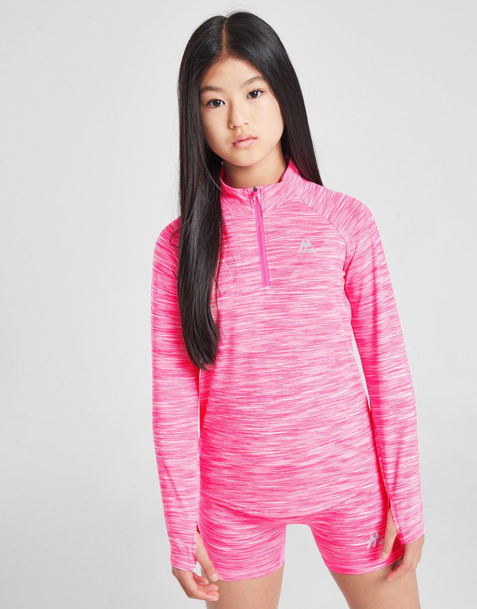 MONTIREX Girls\' Trail 1/4 Zip Top Junior