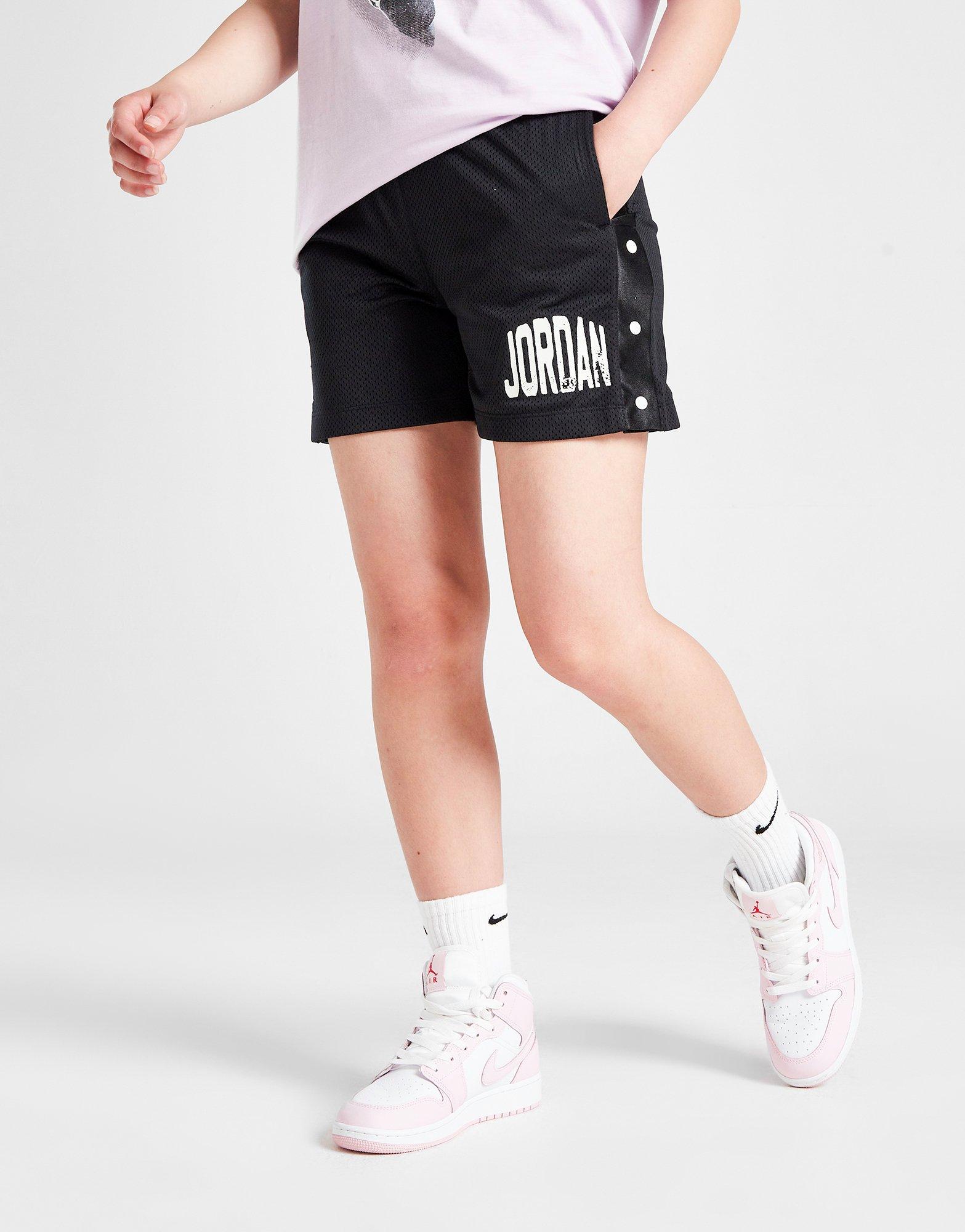 Jordan Girls\' Mesh Basketball Shorts Junior Jordan Girls\' Mesh Basketball Shorts Junior