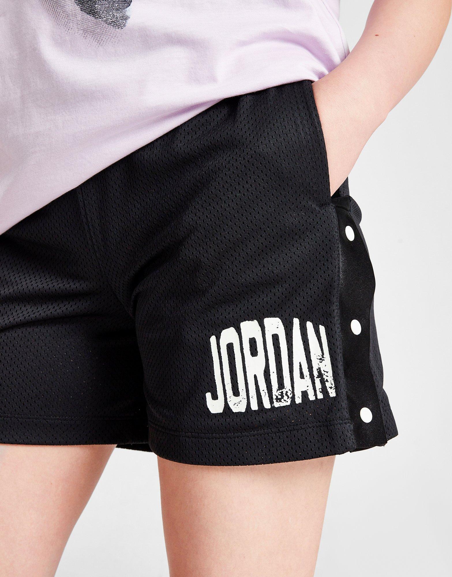 Jordan Girls\' Mesh Basketball Shorts Junior Jordan Girls\' Mesh Basketball Shorts Junior