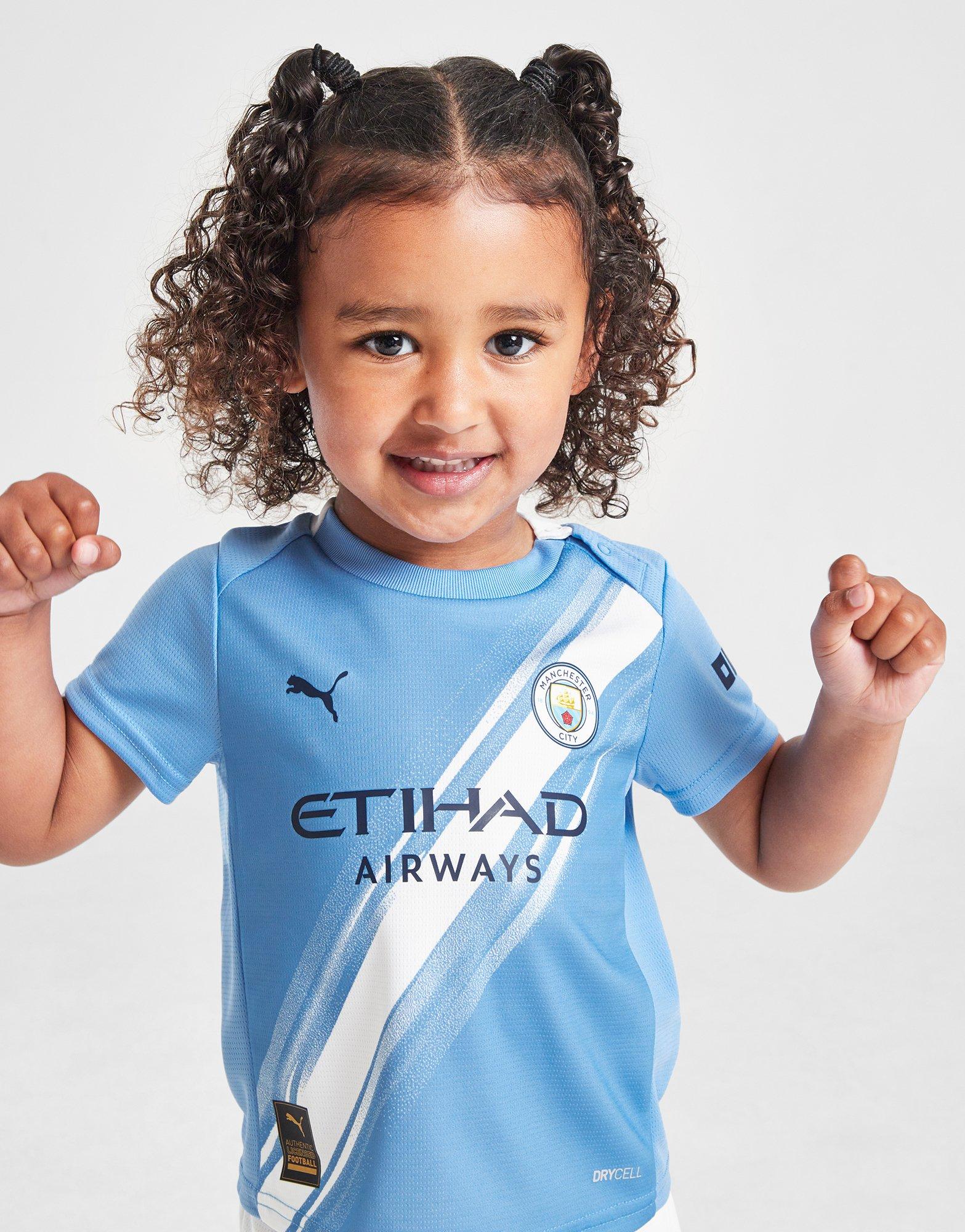 PUMA Manchester City FC 2025/26 Heim Trikotsatz Babys