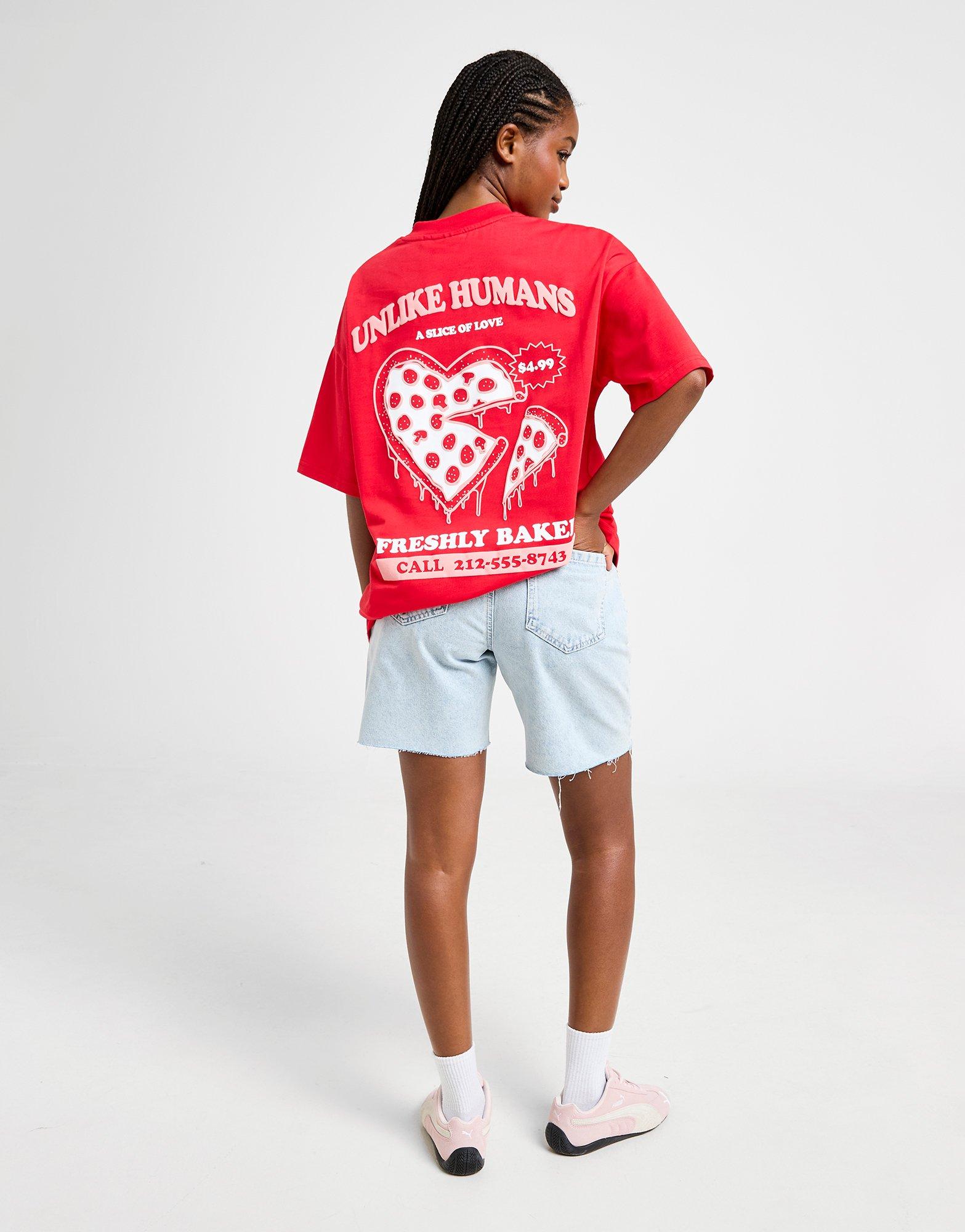Unlike Humans Pizza T-Shirt