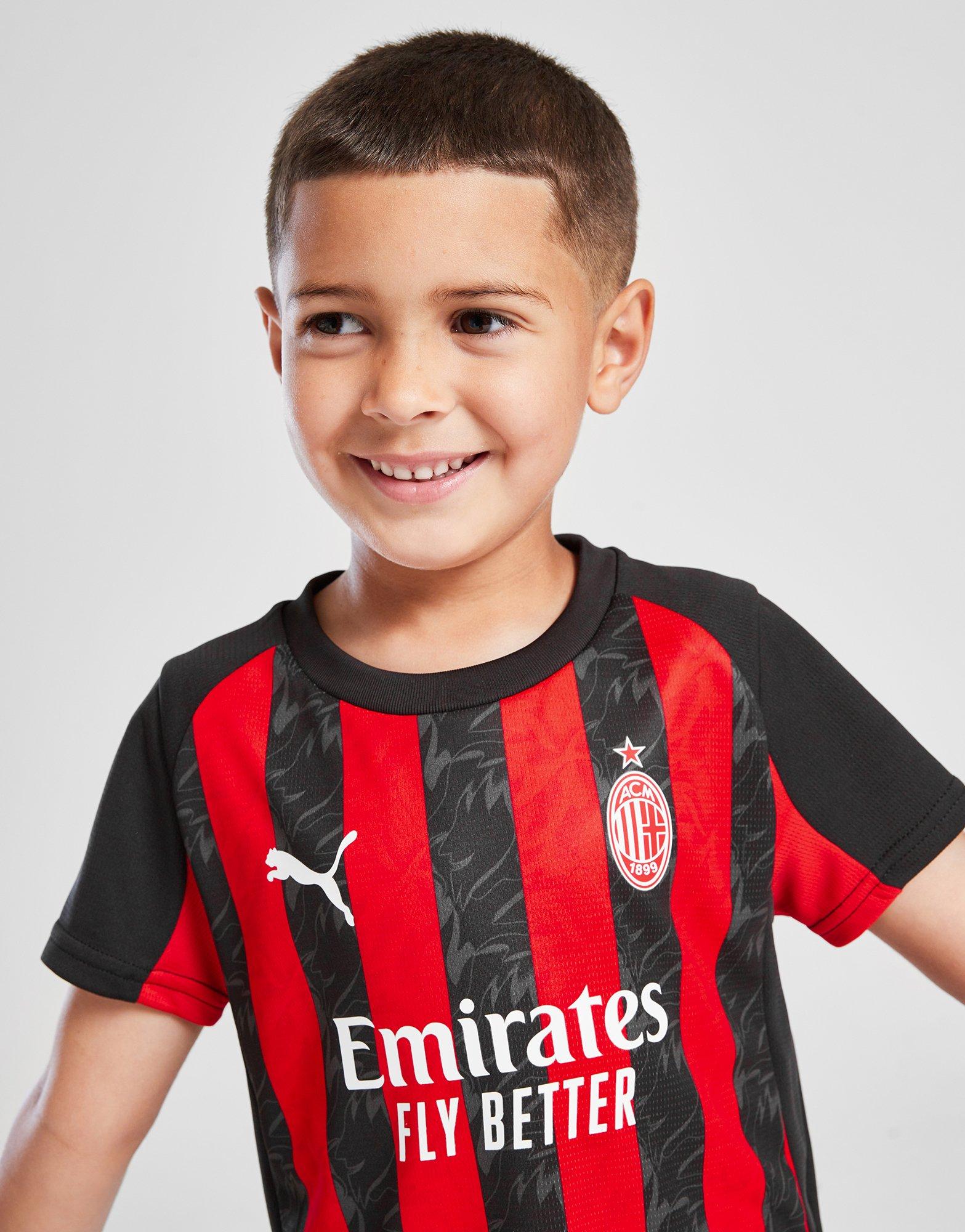 PUMA AC Mailand 2025/26 Trikotsatz Babys