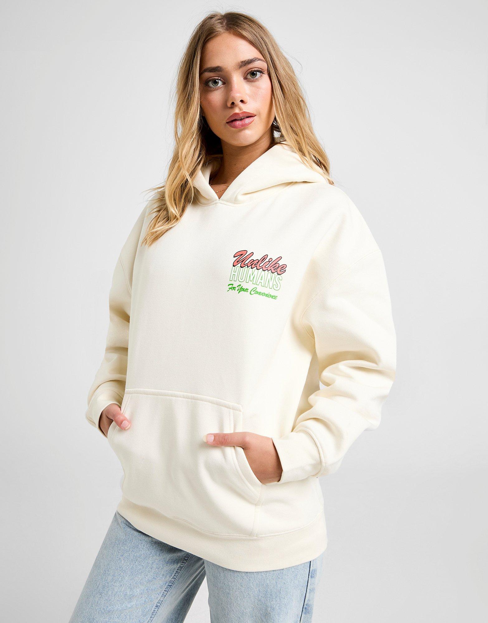 Unlike Humans Peach Overhead Hoodie