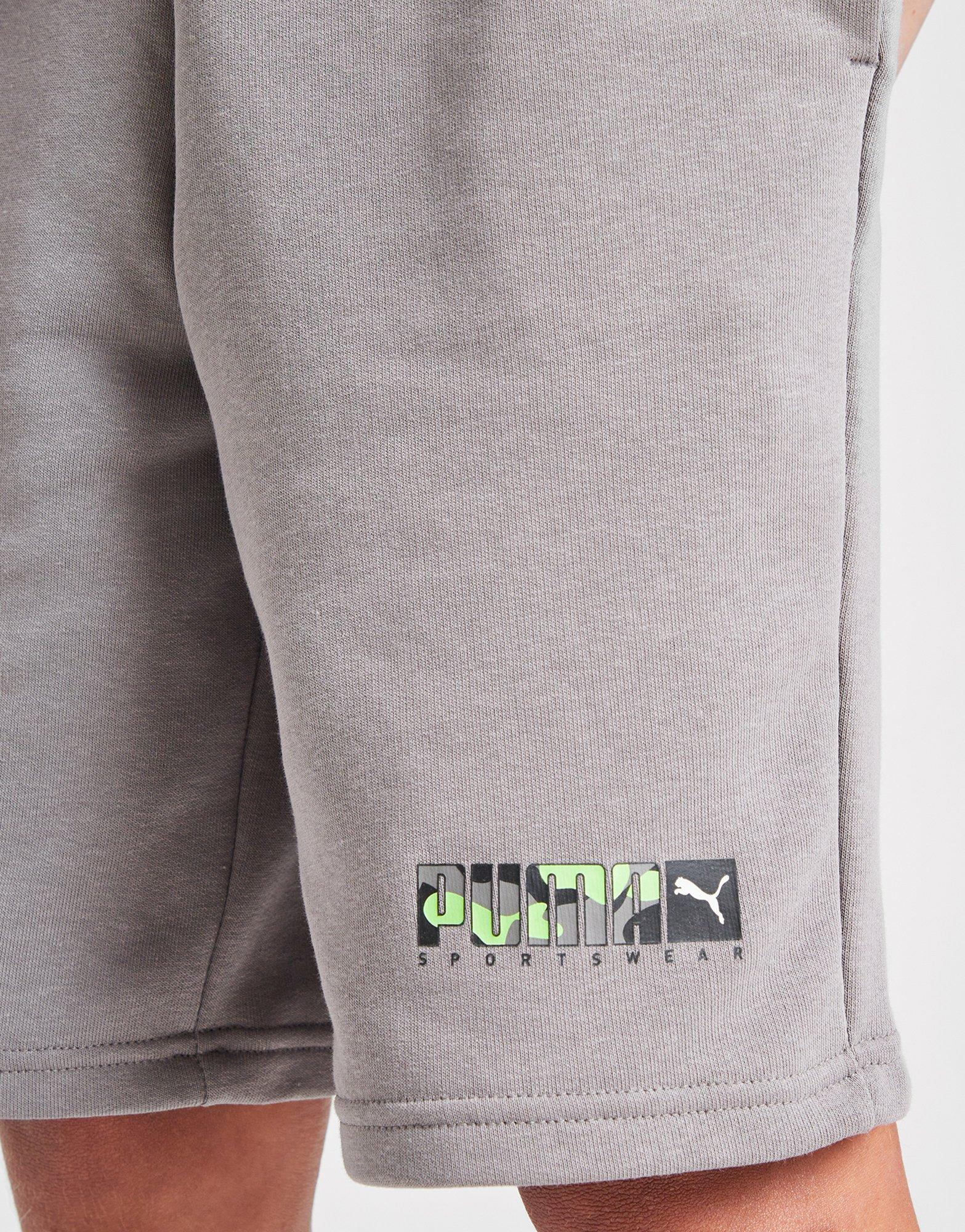 PUMA Camo Logo Shorts Junior PUMA Camo Logo Shorts Junior