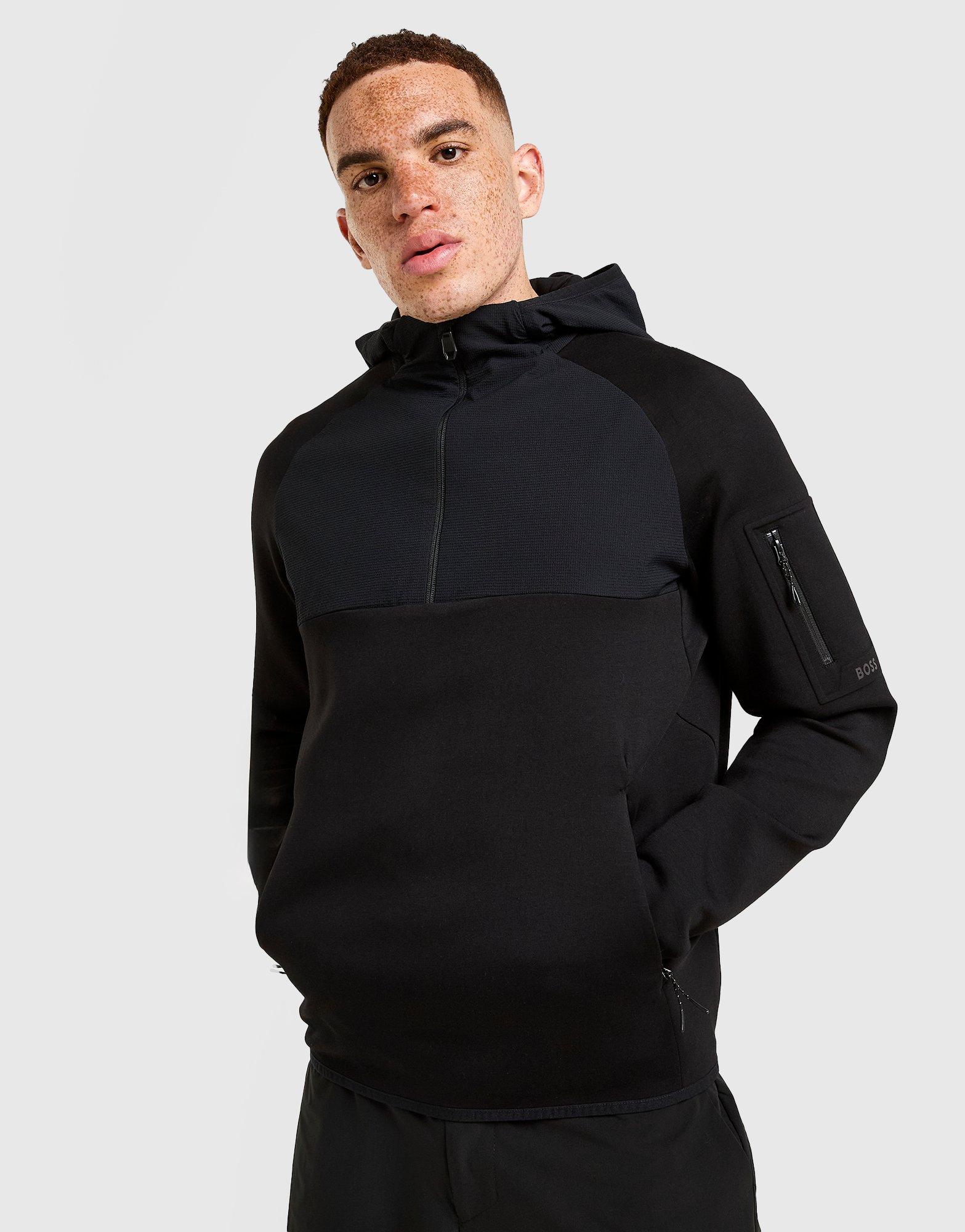 BOSS Urban Tech 1/4 Zip Hooded Jacket BOSS Urban Tech 1/4 Zip Hooded Jacket