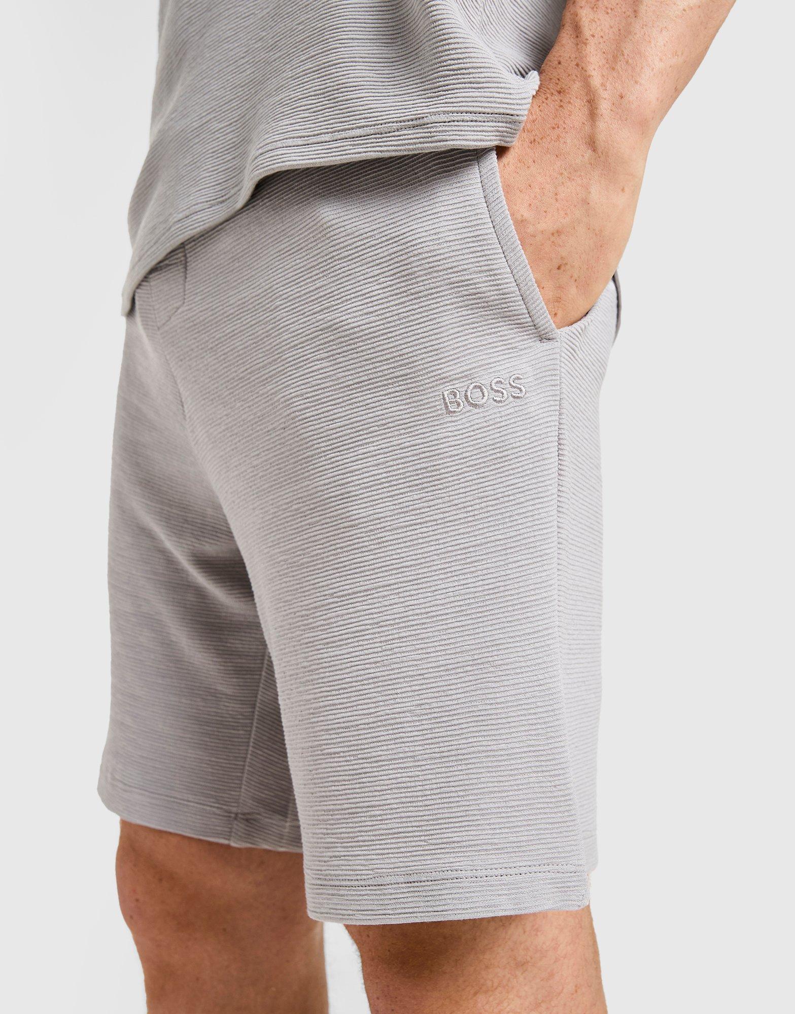 BOSS Ottoman Ribbed Shorts