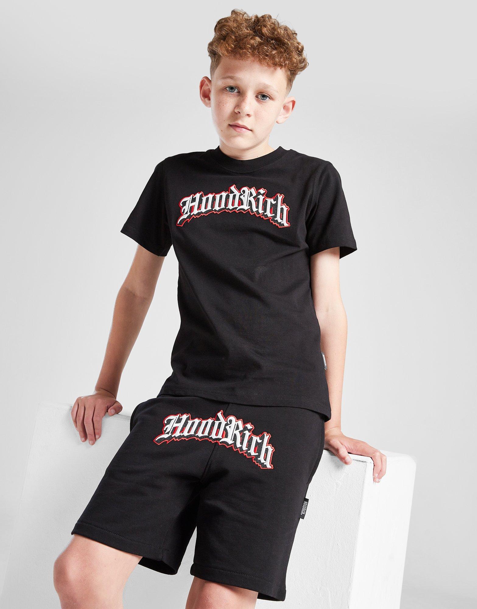 Hoodrich Gothic Back Hit T-Shirt Junior