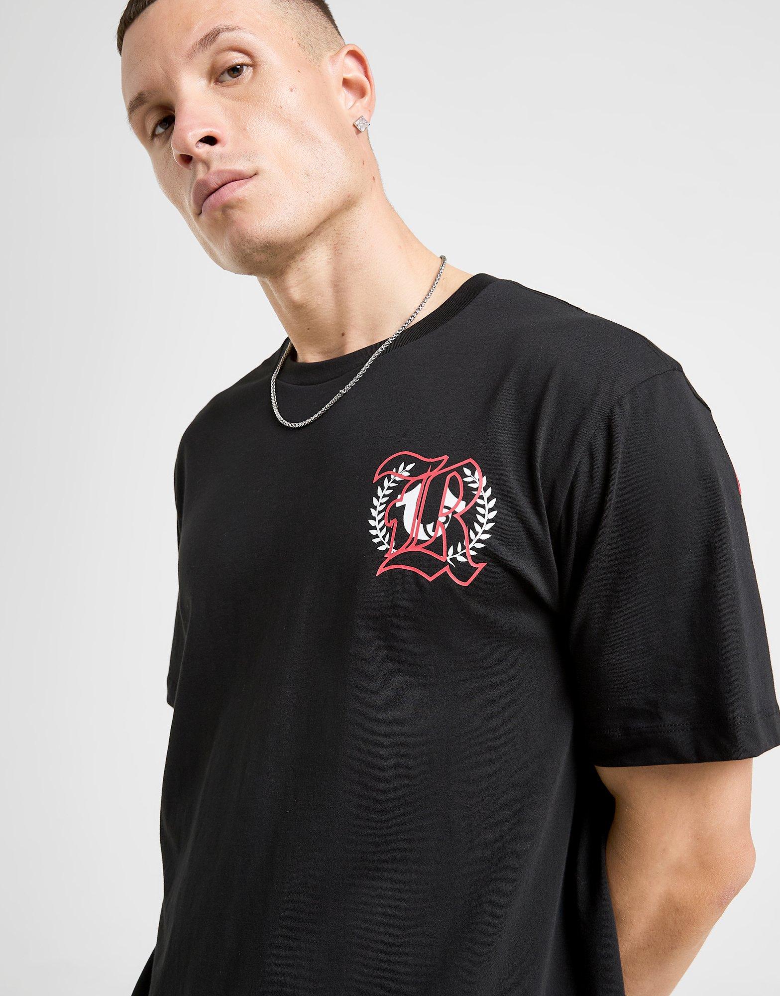 True Religion Multi Logo Back T-Shirt True Religion Multi Logo Back T-Shirt