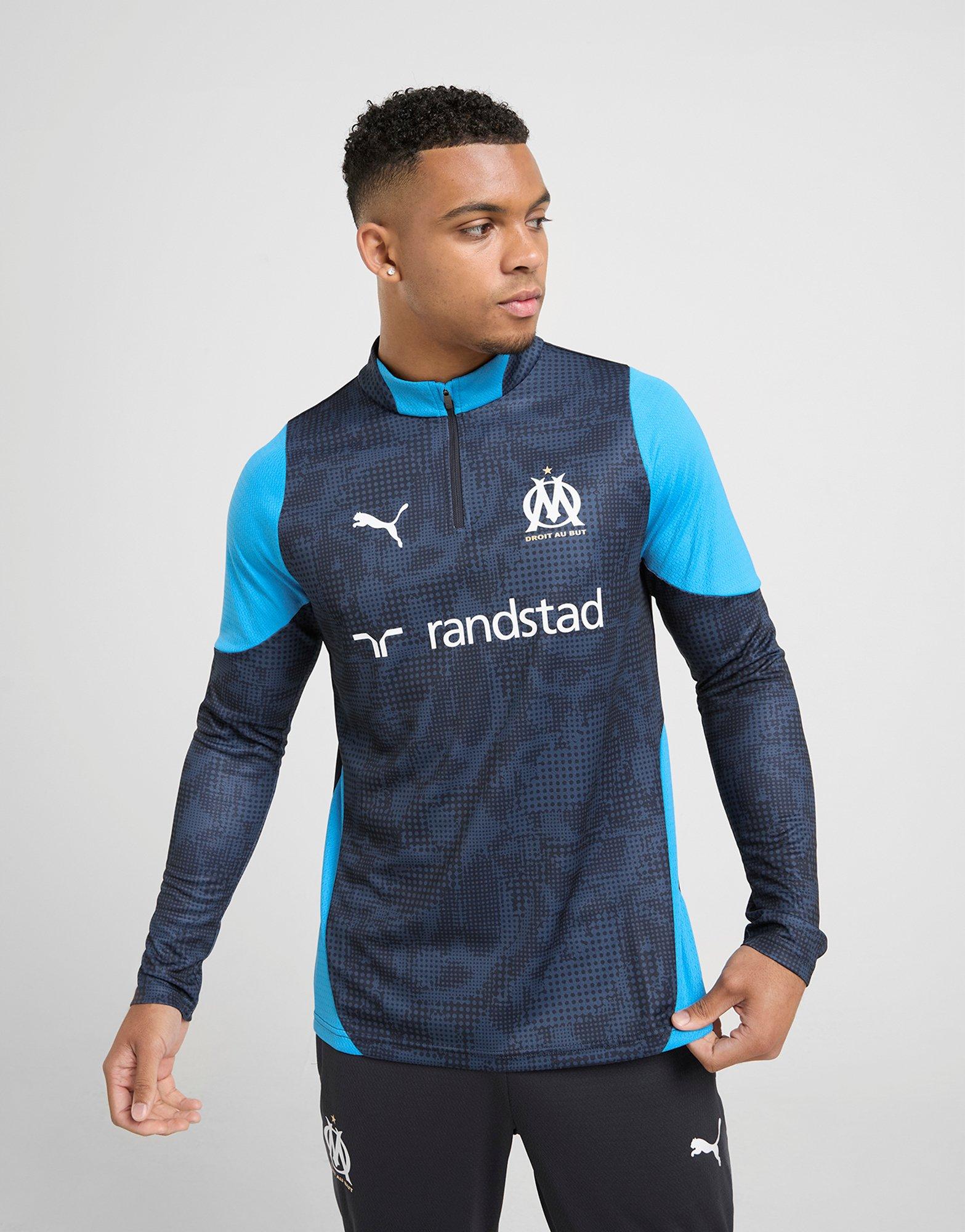 PUMA Olympique Marseille 1/4 Zip Trainingsoberteil