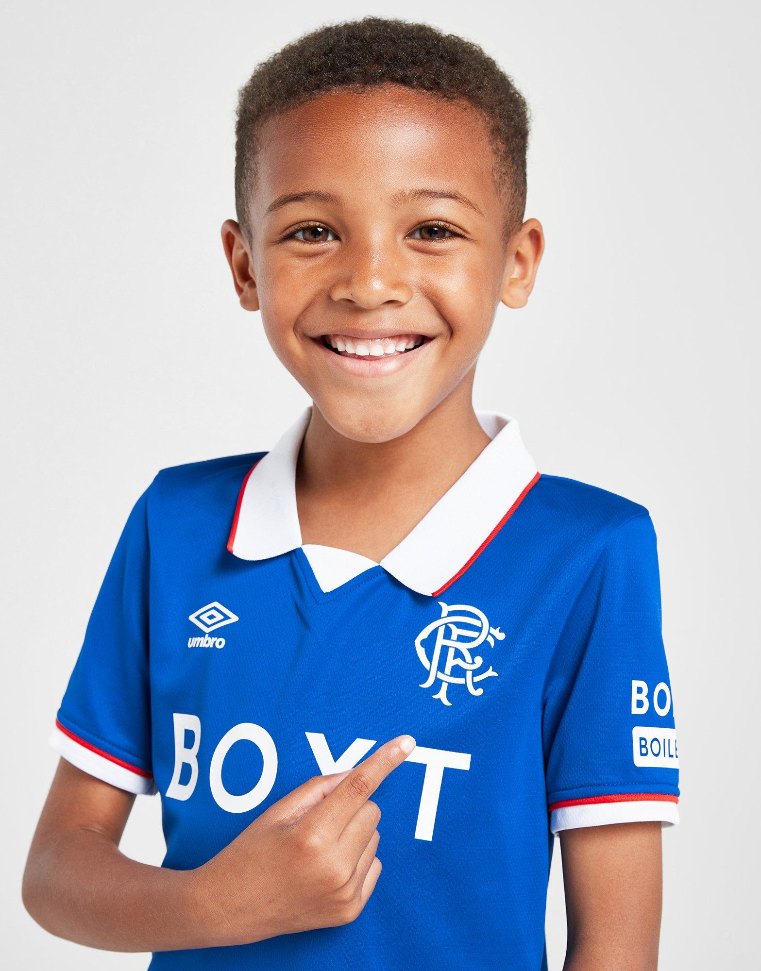 Umbro Rangers FC 2025/26 Heim Trikotsatz Kleinkinder
