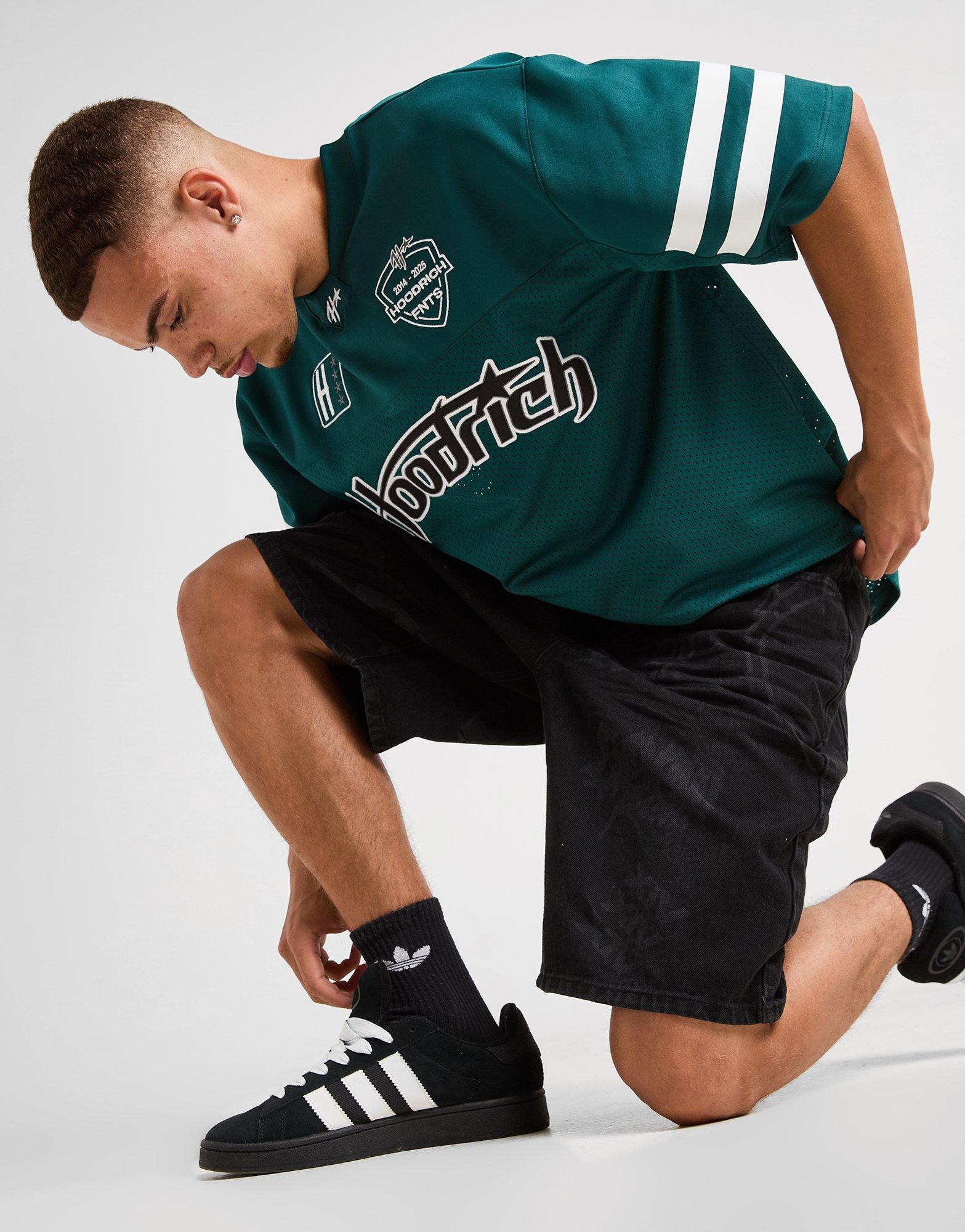 Hoodrich Laser Cut Denim Shorts