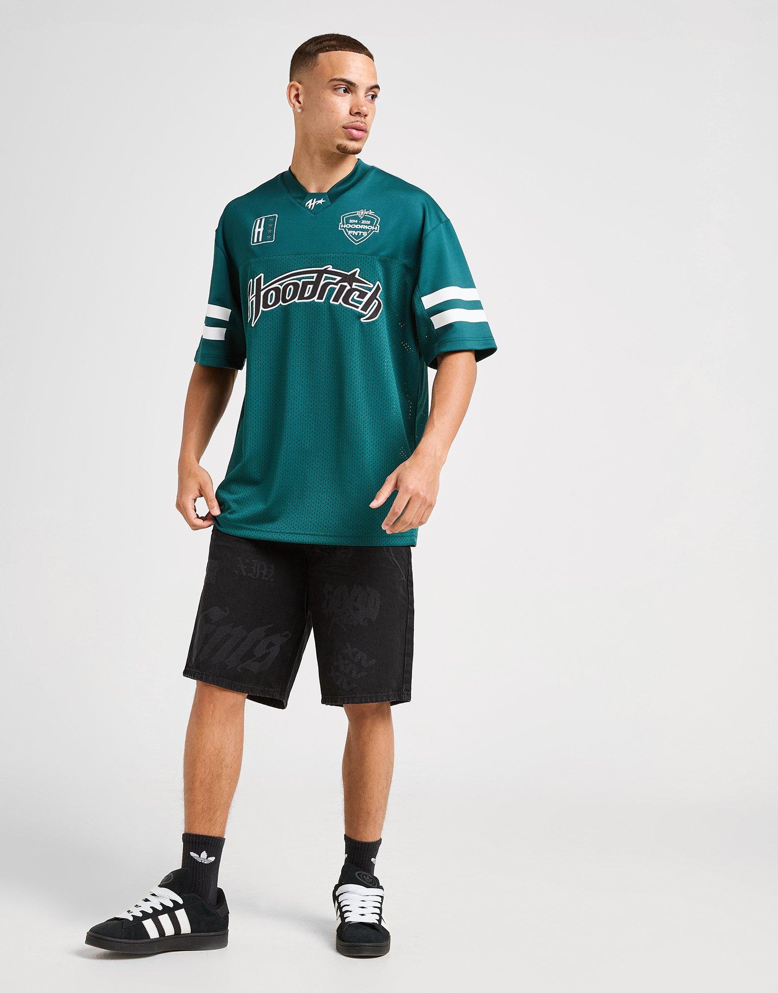 Hoodrich Laser Cut Denim Shorts