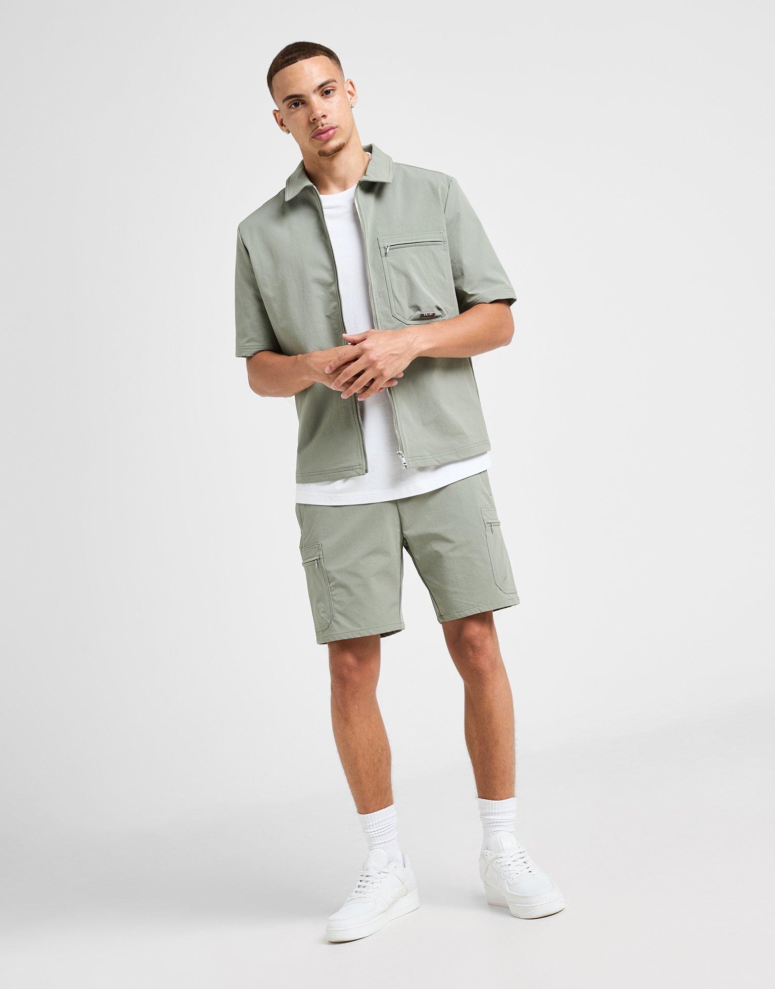 Belier Short Sleeve Zip Shirt Belier Short Sleeve Zip Shirt