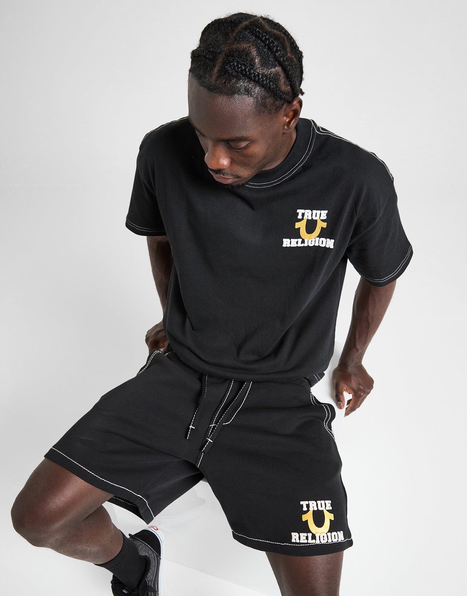 True Religion World Tour Big T Shorts