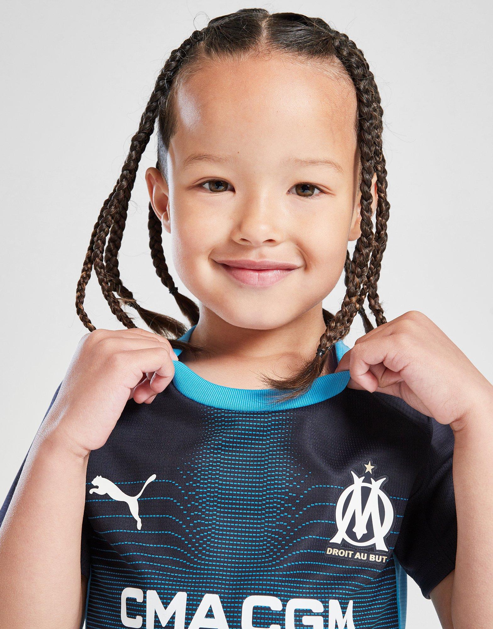 PUMA Olympique Marseille 2025/26 Auswärts Traikotsatz Kleinkinder PUMA Olympique Marseille 2025/26 Auswärts Traikotsatz Kleinkinder