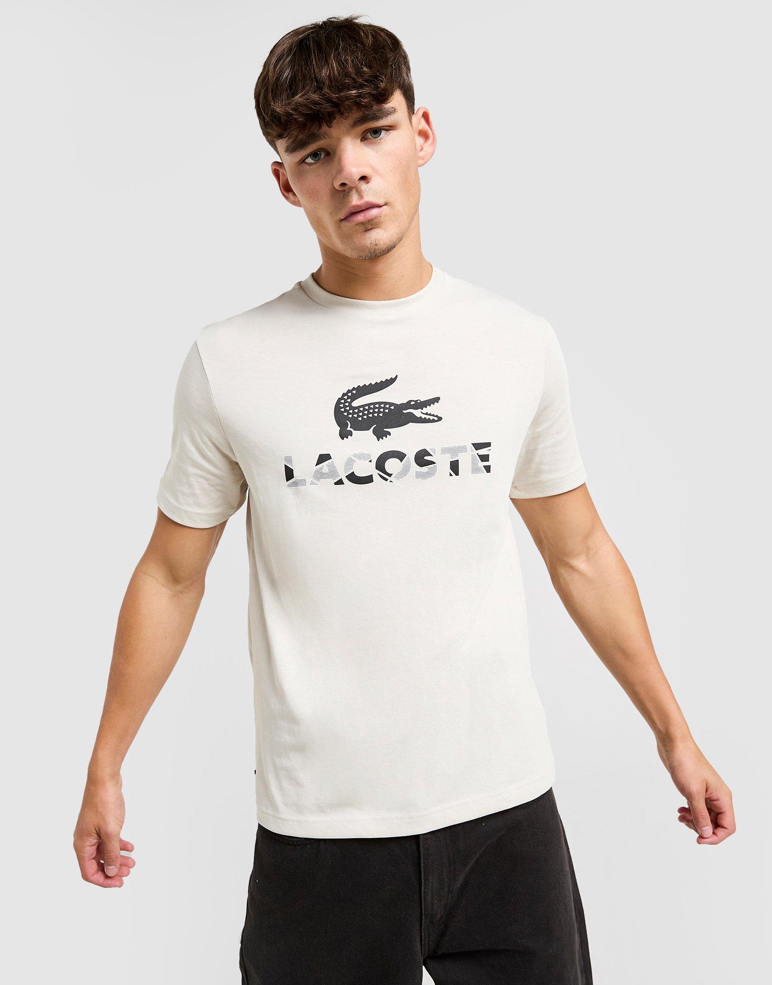 Lacoste Cracked Logo T-Shirt