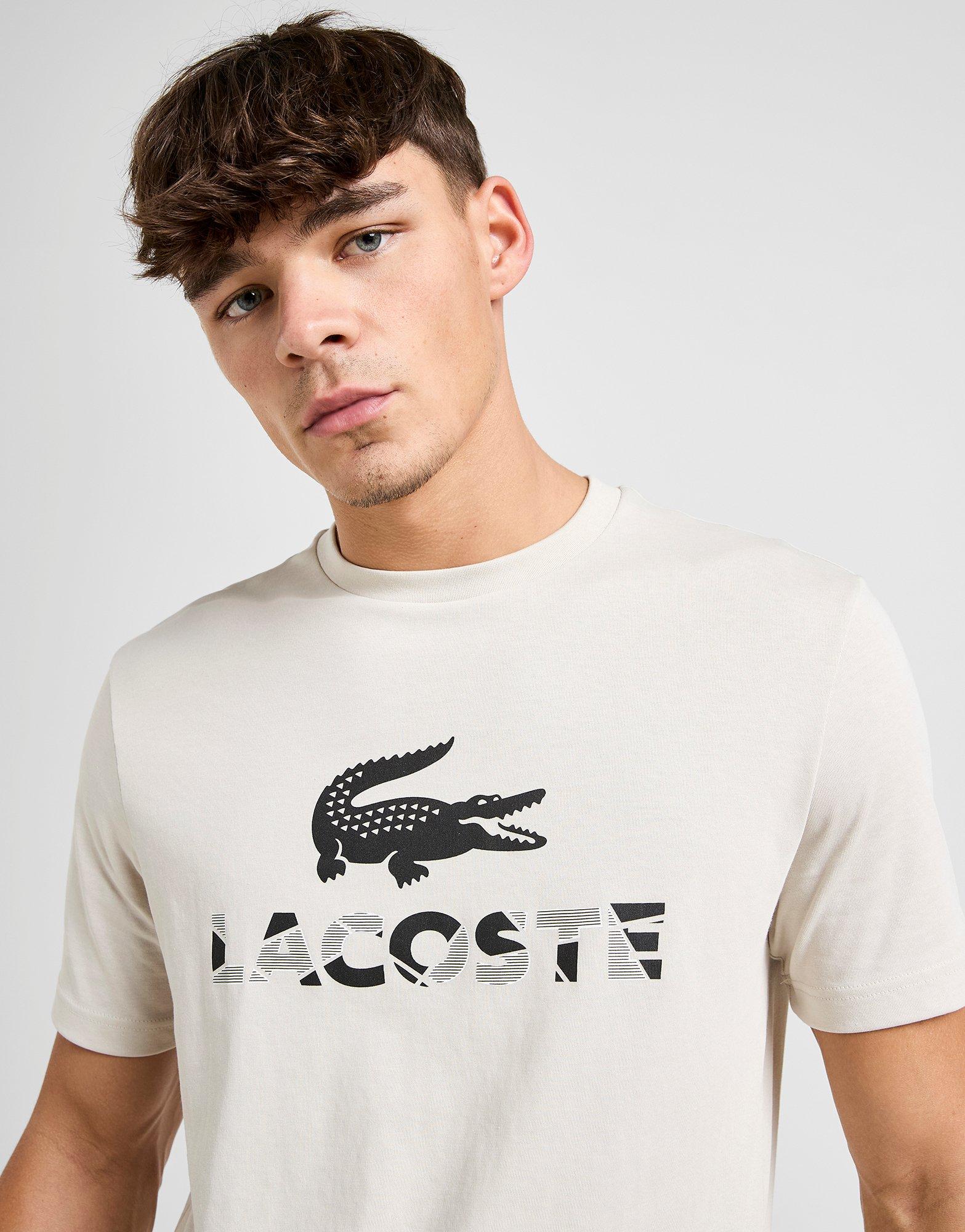 Lacoste Cracked Logo T-Shirt