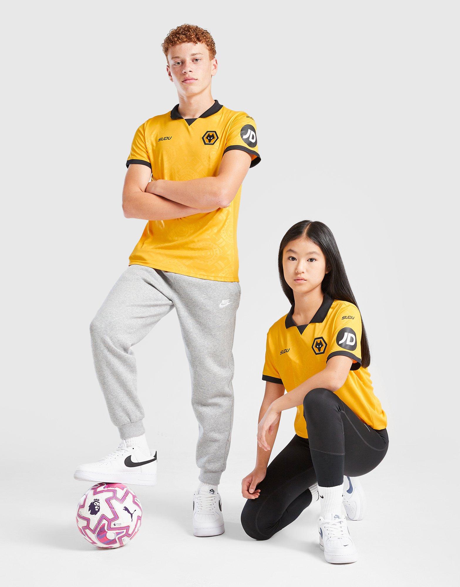 SUDU Wolverhampton Wanderers FC 2025/26 Heim Shirt Kinder