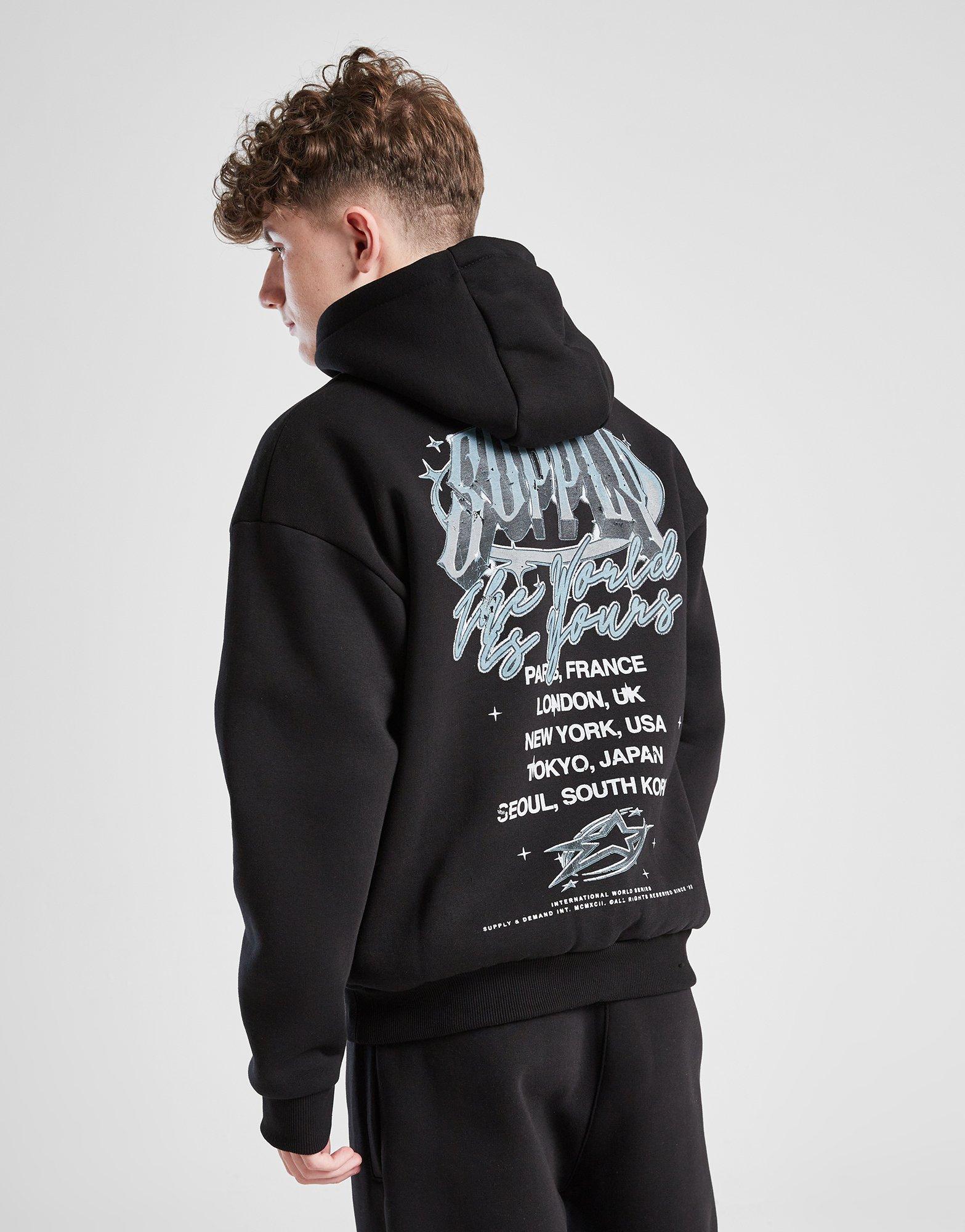 Supply & Demand Chrome Star Overhead Hoodie Junior
