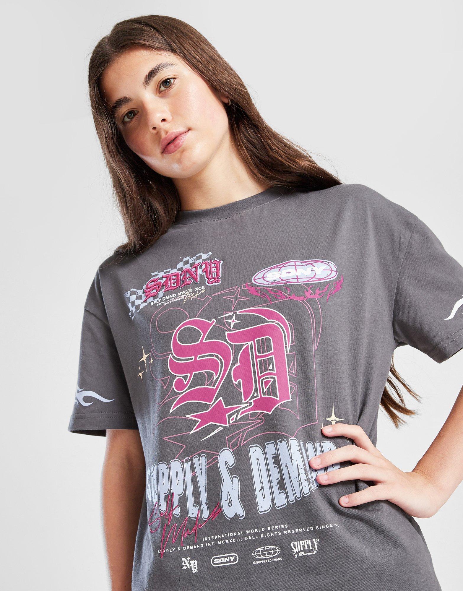 Supply & Demand Girls\' Motor T-Shirt Kinder