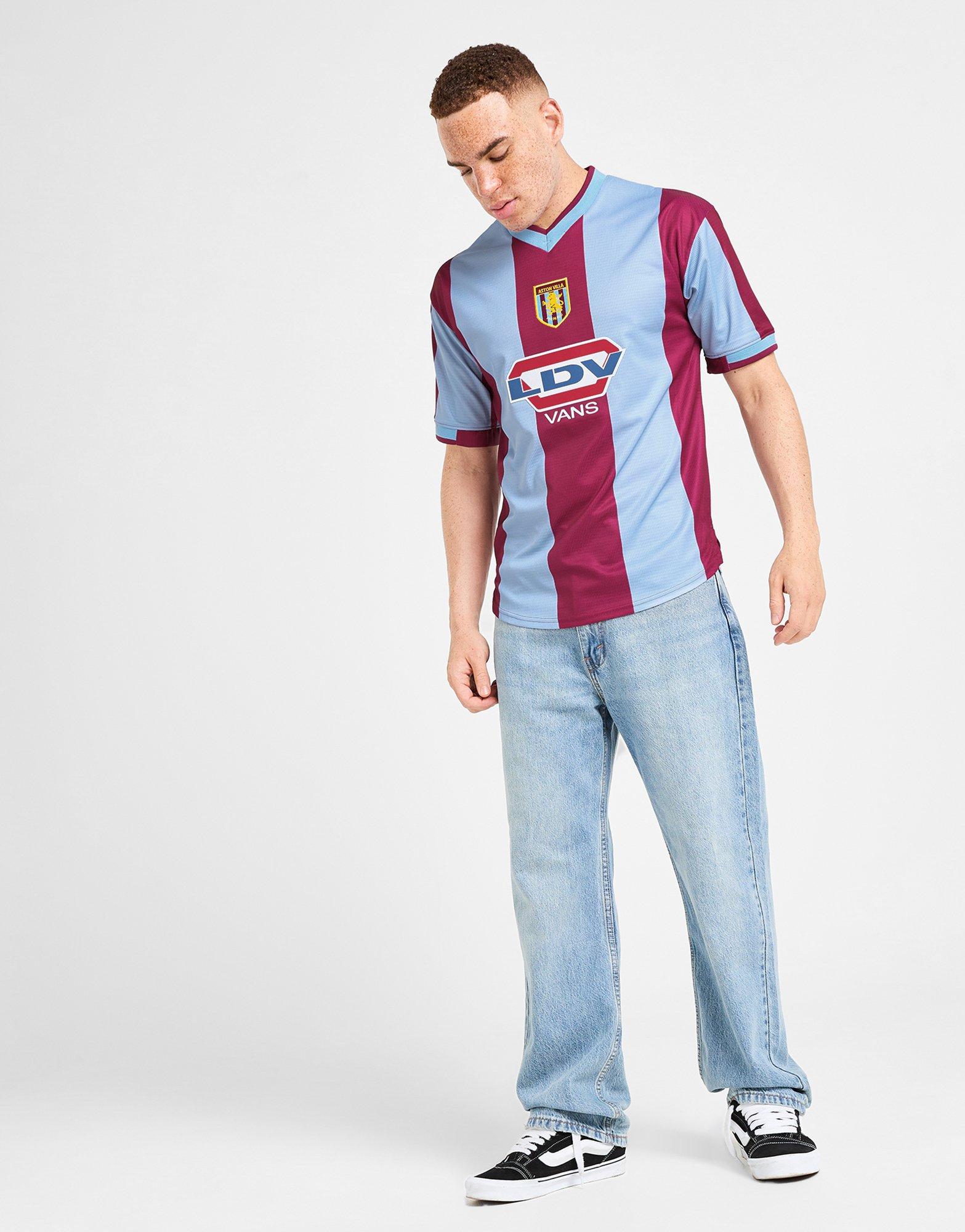 Score Draw Aston Villa FC \'00 Retro Heim Shirt