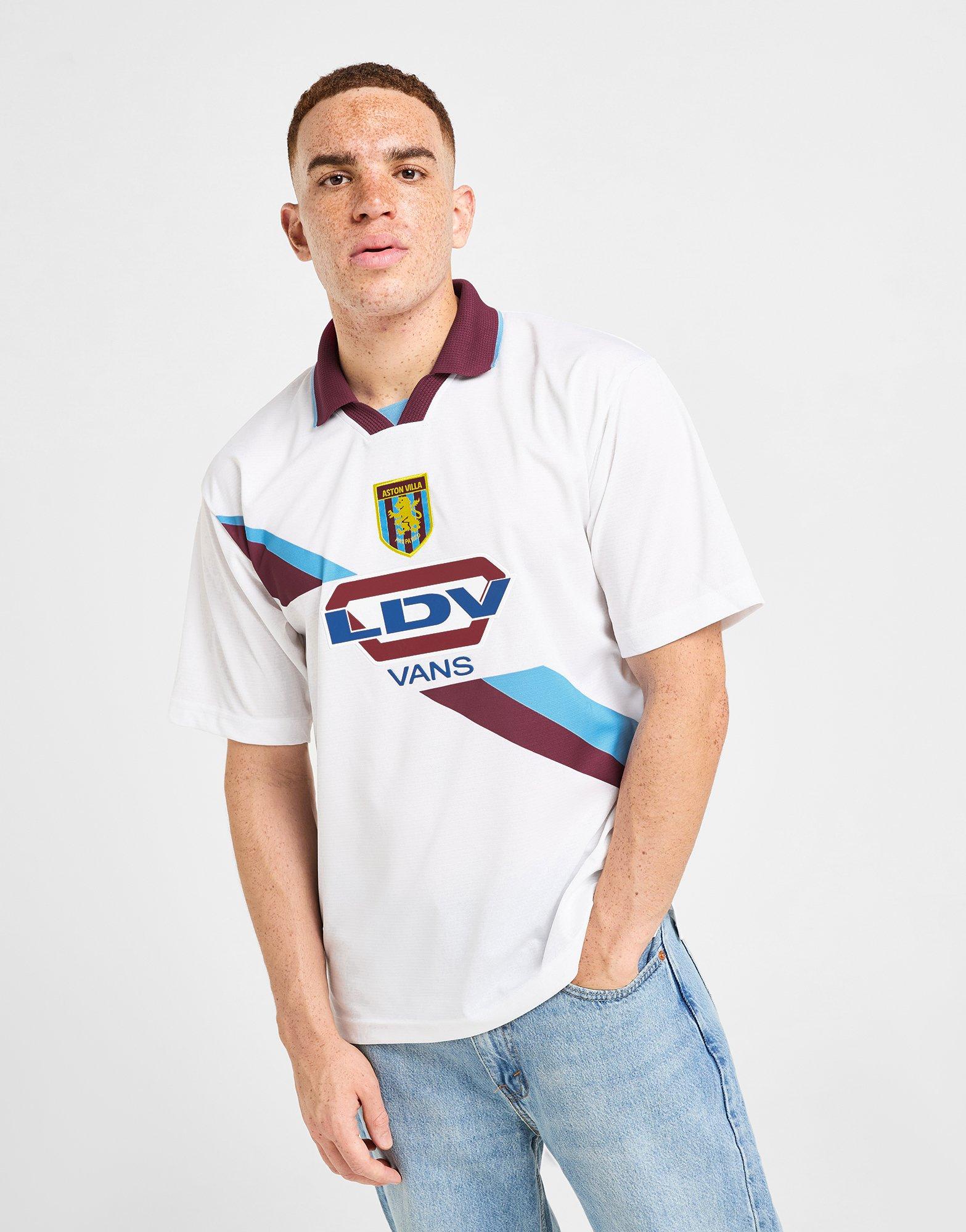 Score Draw Aston Villa FC \'00 Retro Auswärts Shirt
