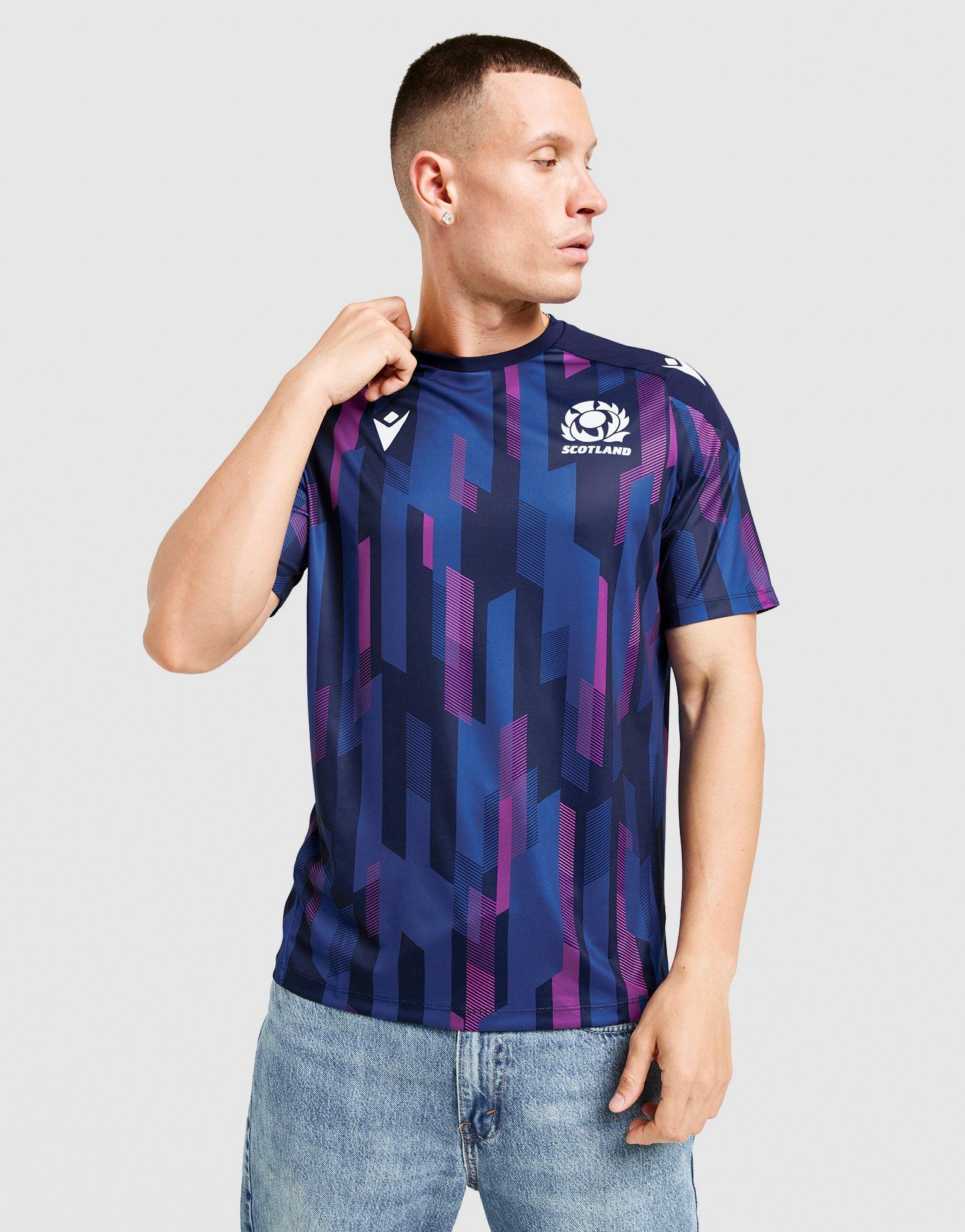 Macron Scotland Rugby Warm Up Shirt