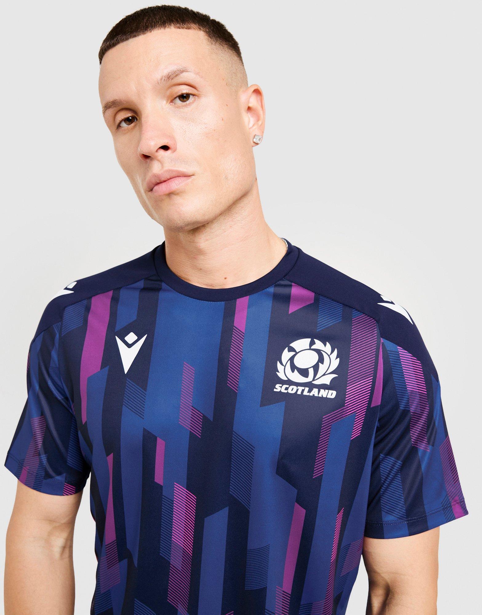 Macron Scotland Rugby Warm Up Shirt