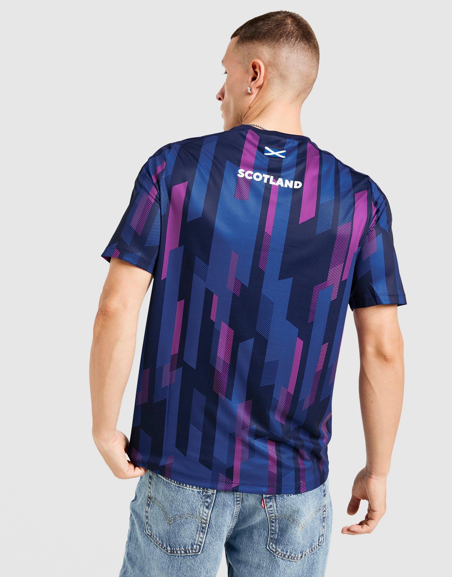 Macron Scotland Rugby Warm Up Shirt