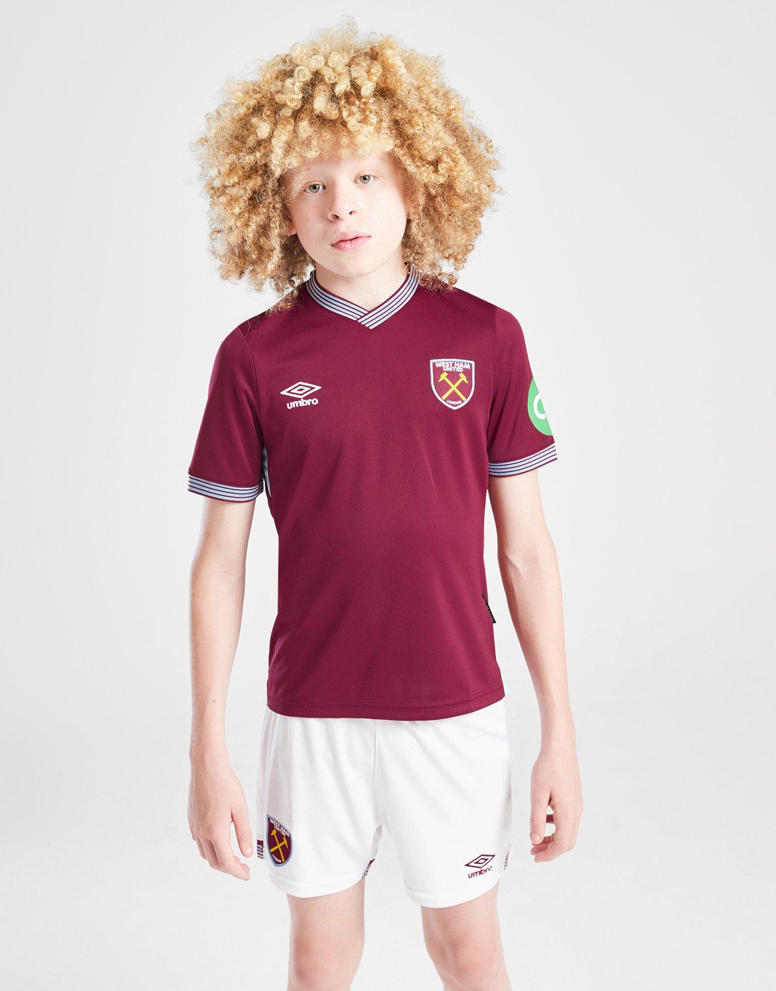 Umbro West Ham United FC 2025/26 Home Shirt Junior