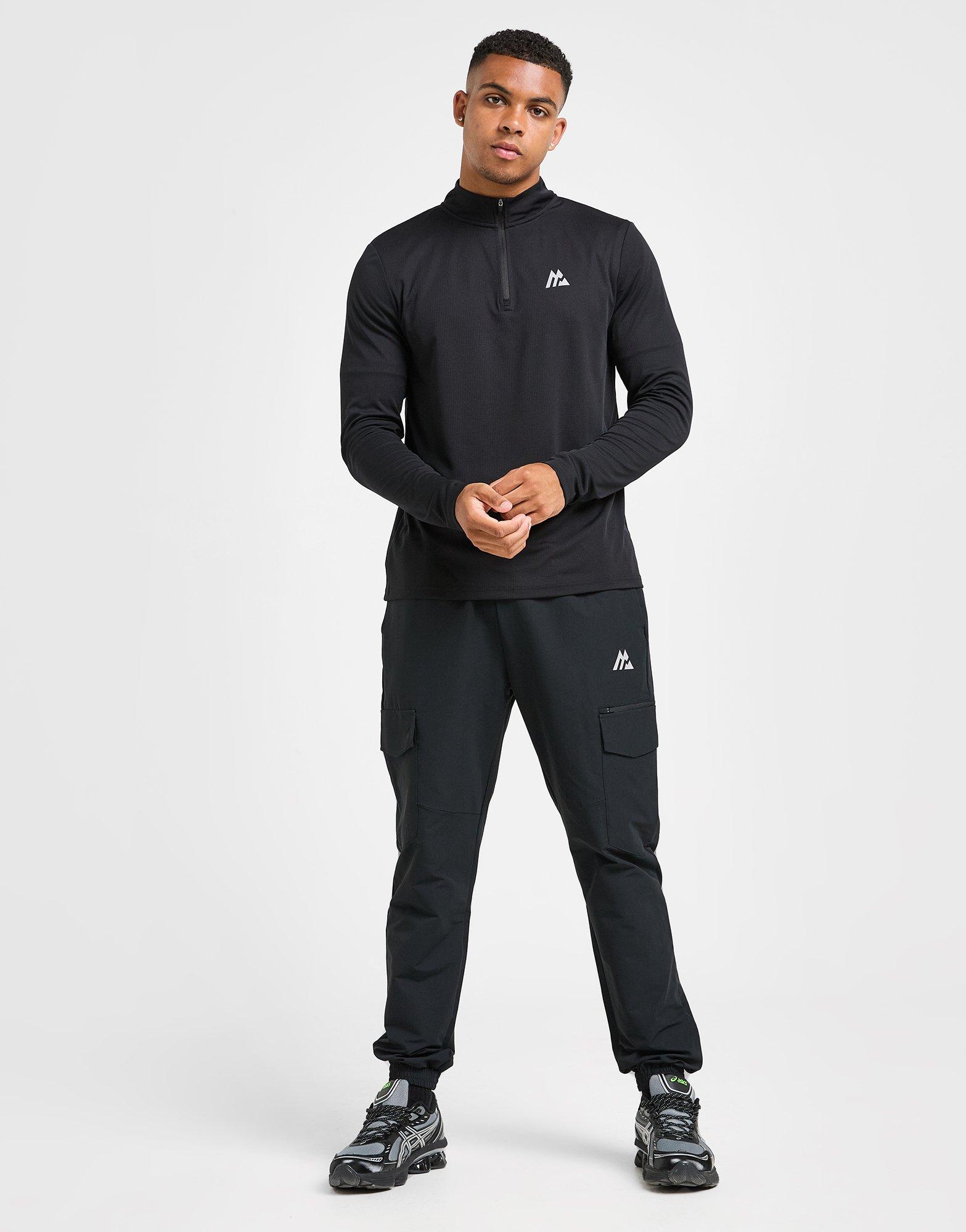 MONTIREX Peak Grid 1/4 Zip Top